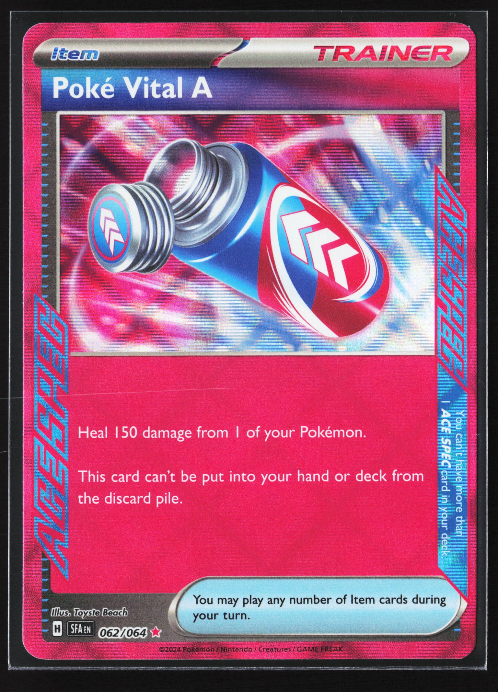 Poké Vital A (SFA 062) — Voorkant
