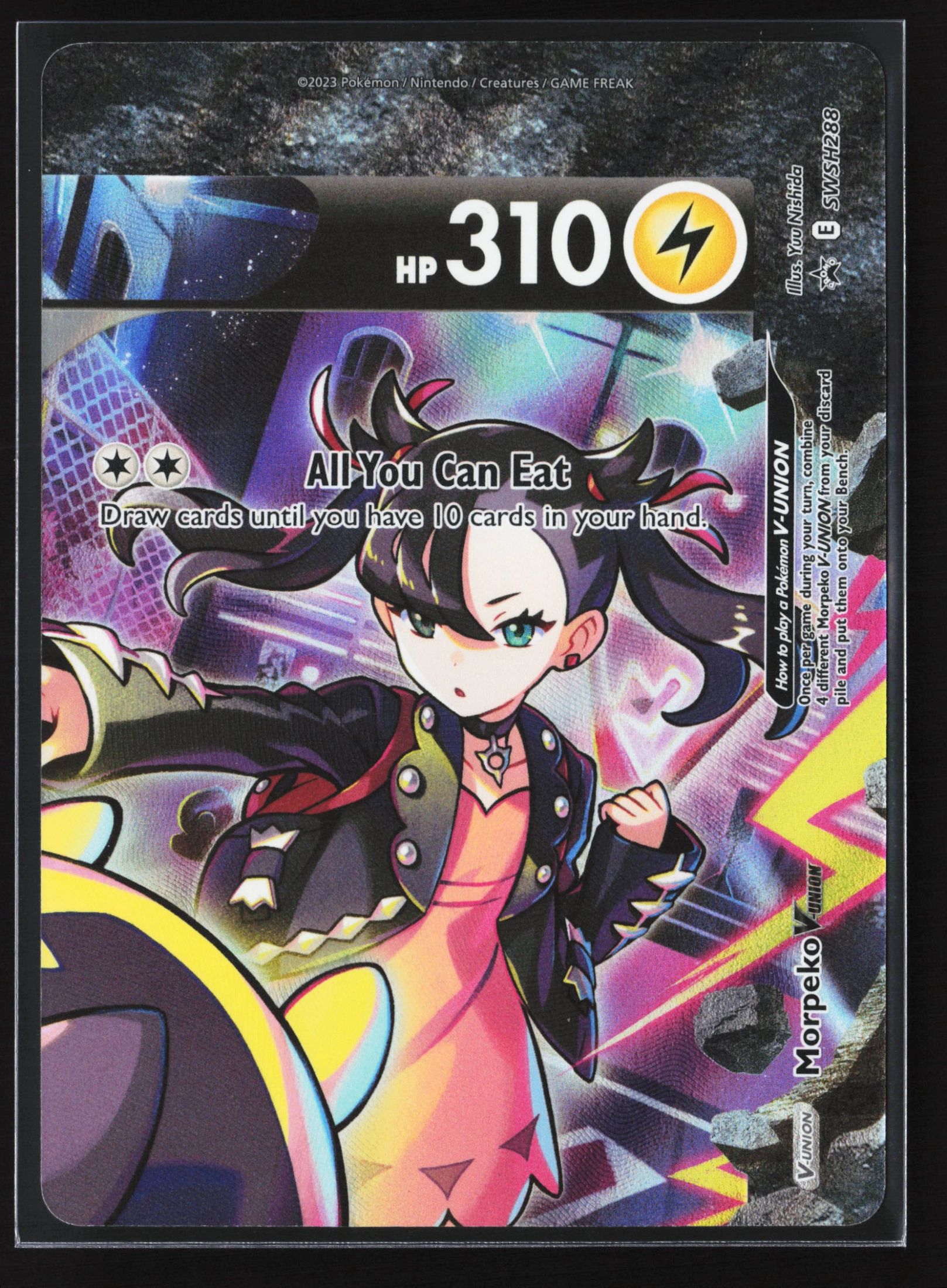 Morpeko V-UNION (PR-SW SWSH288) — Voorkant