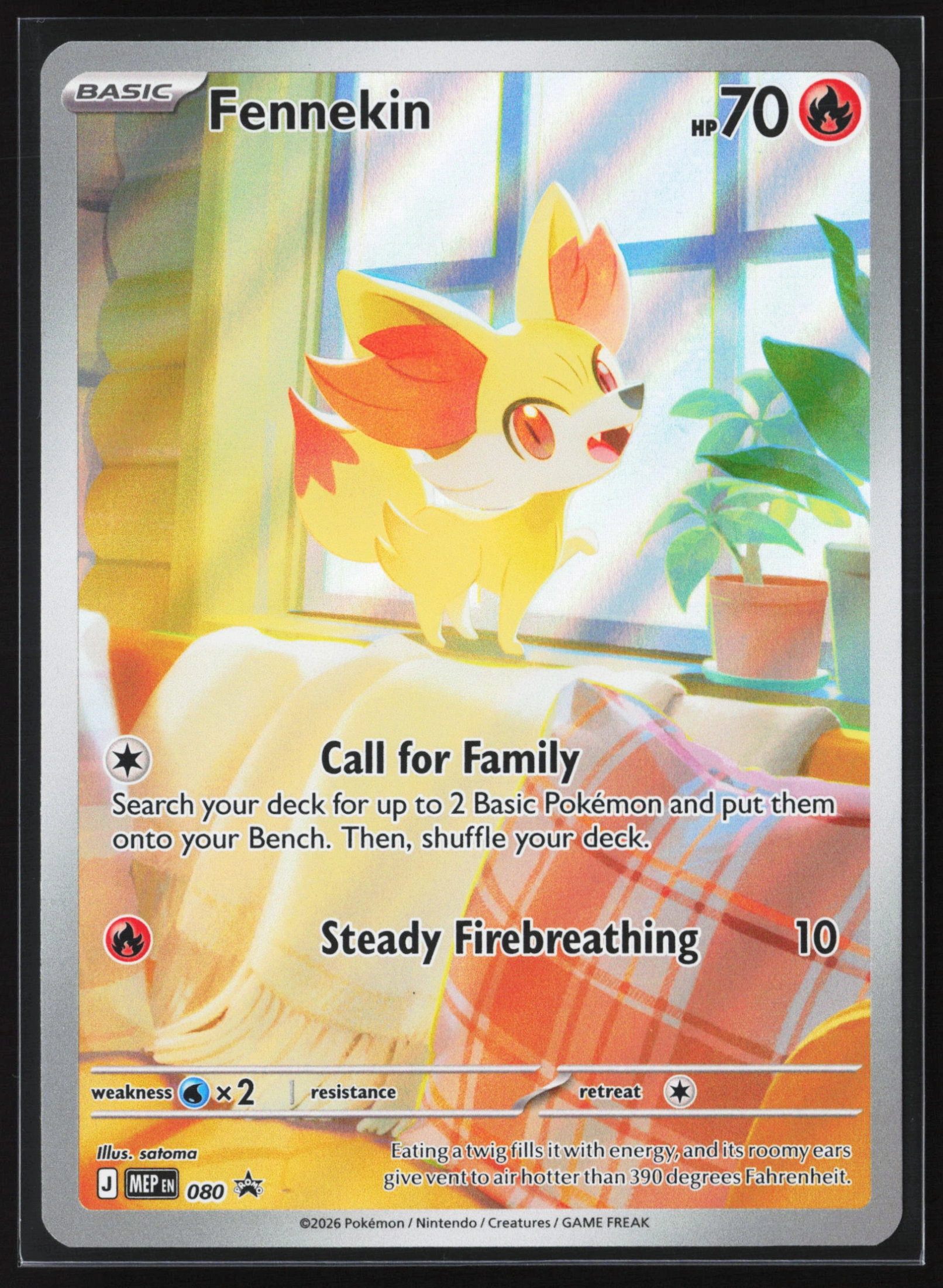 Fennekin (MEP 080) — Voorkant