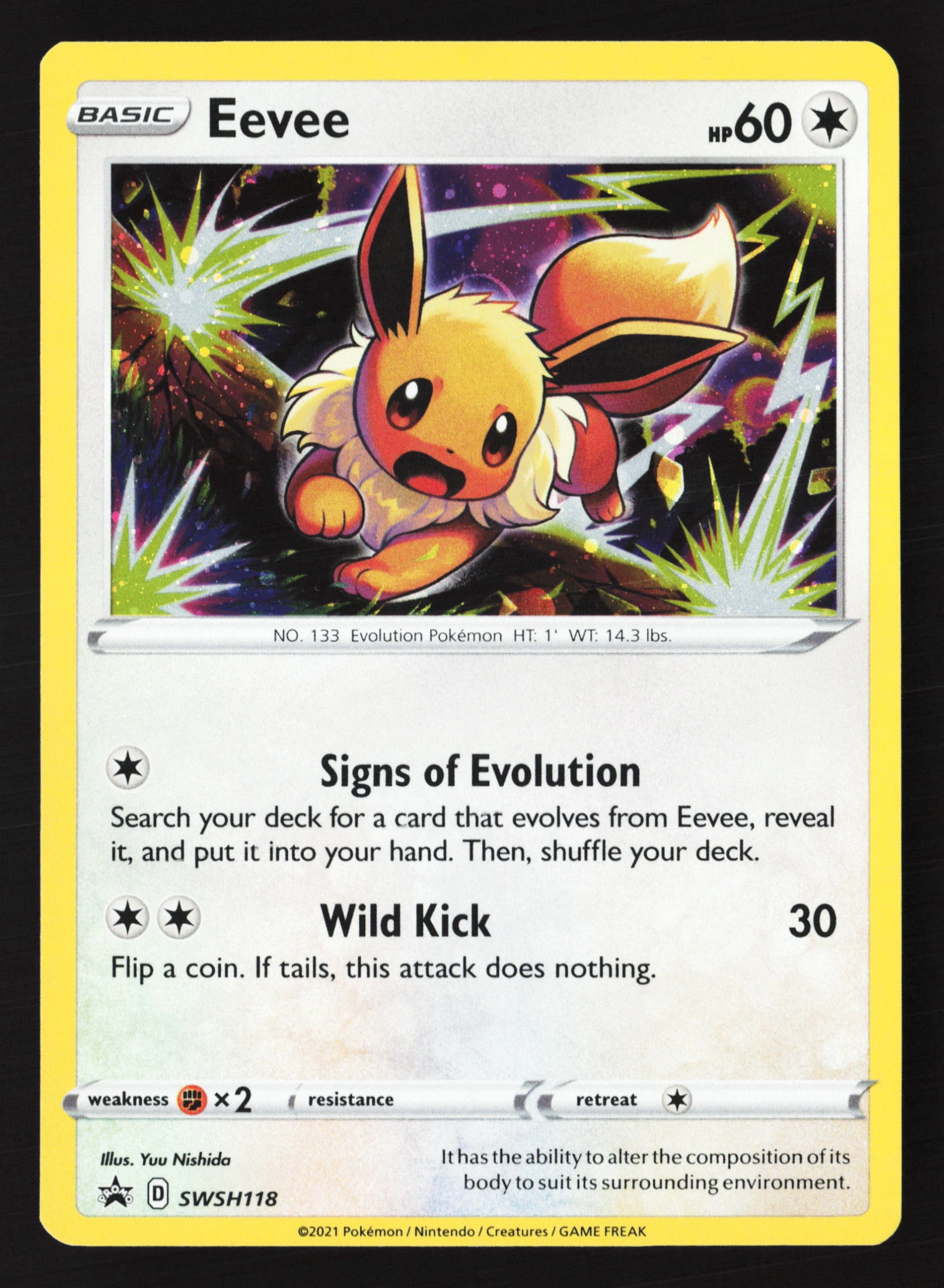 Eevee (PR-SW SWSH118) — Voorkant
