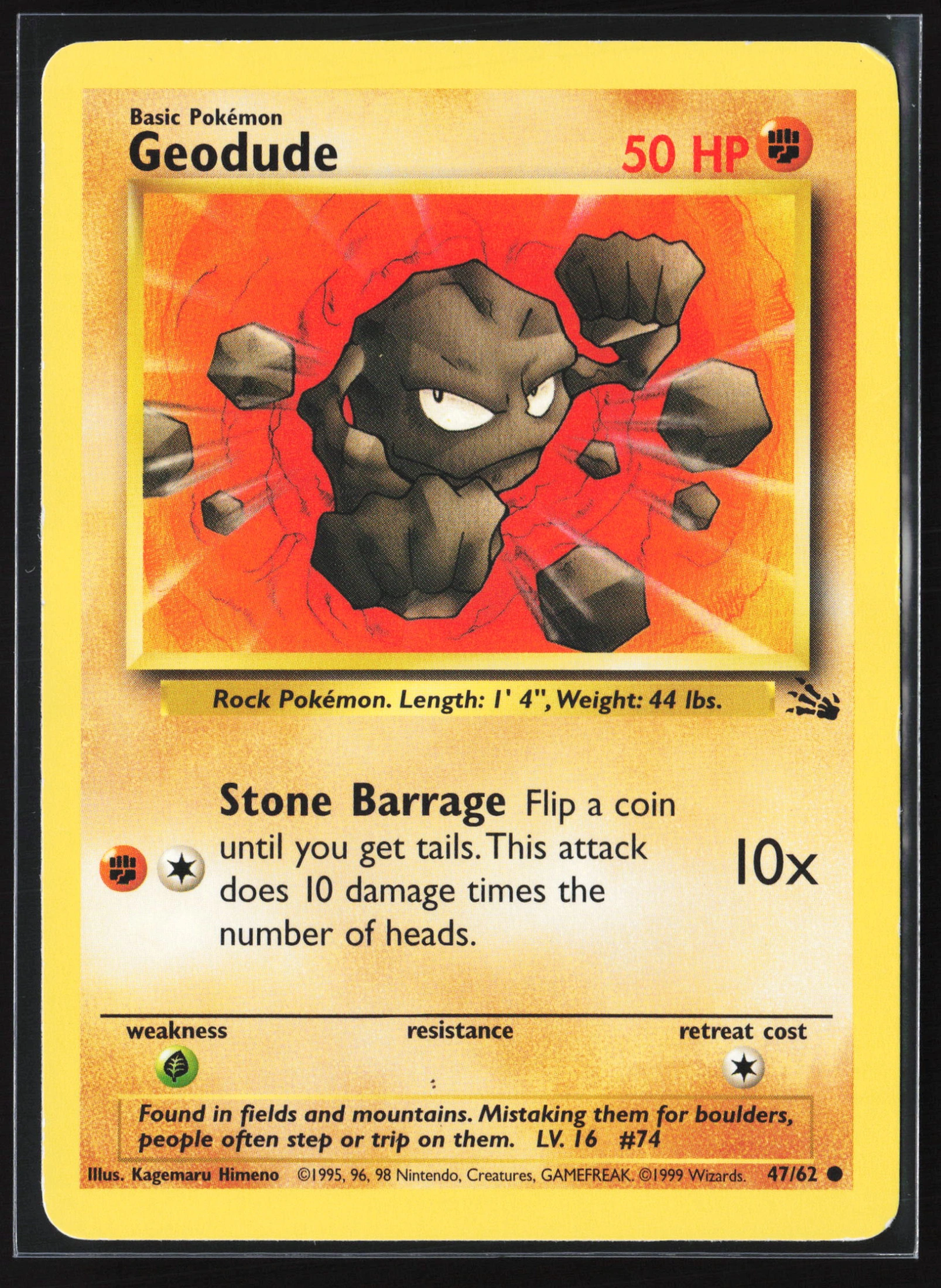 Geodude (FO 047) — Voorkant