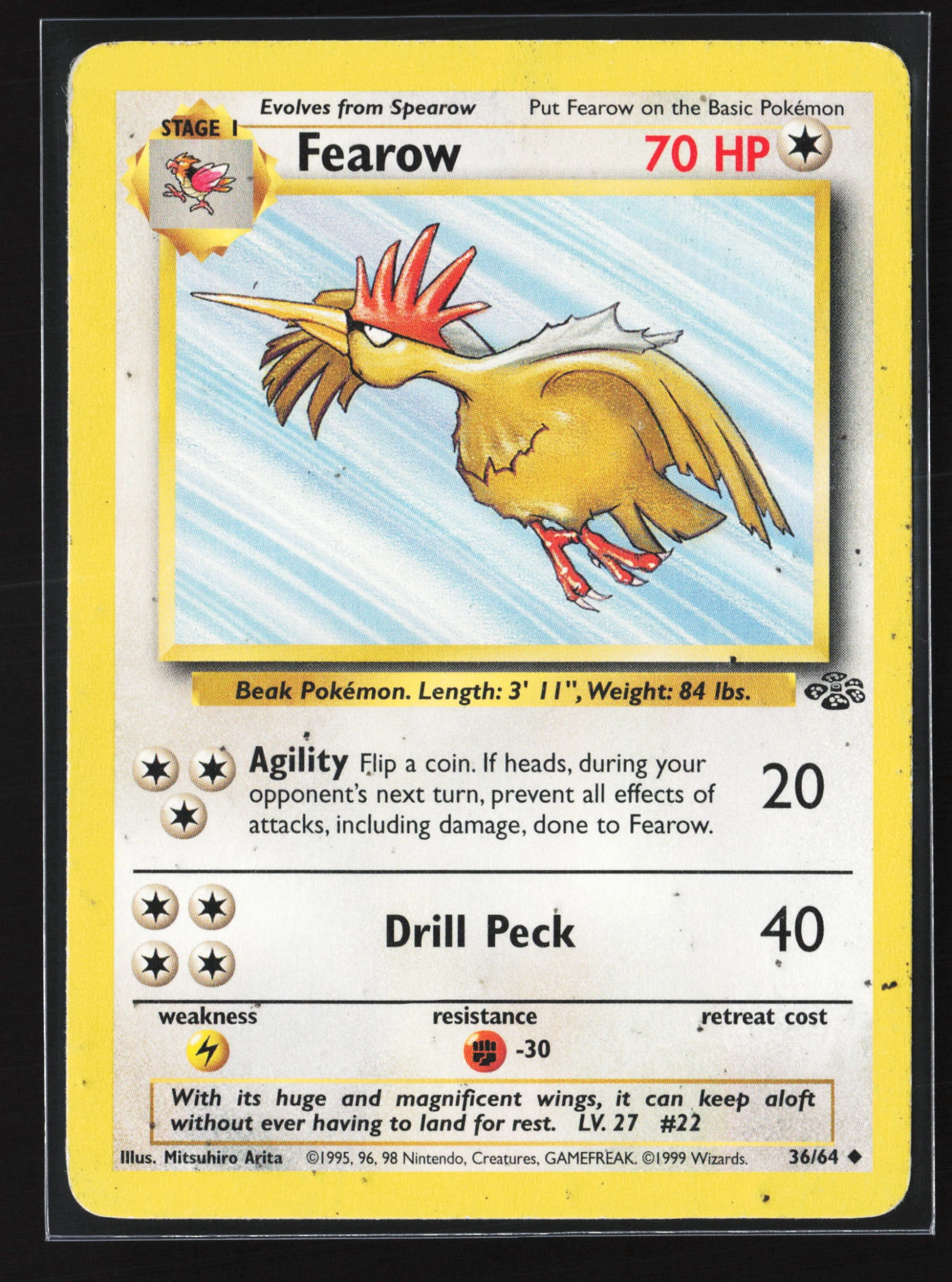 Fearow (JU 036) — Voorkant