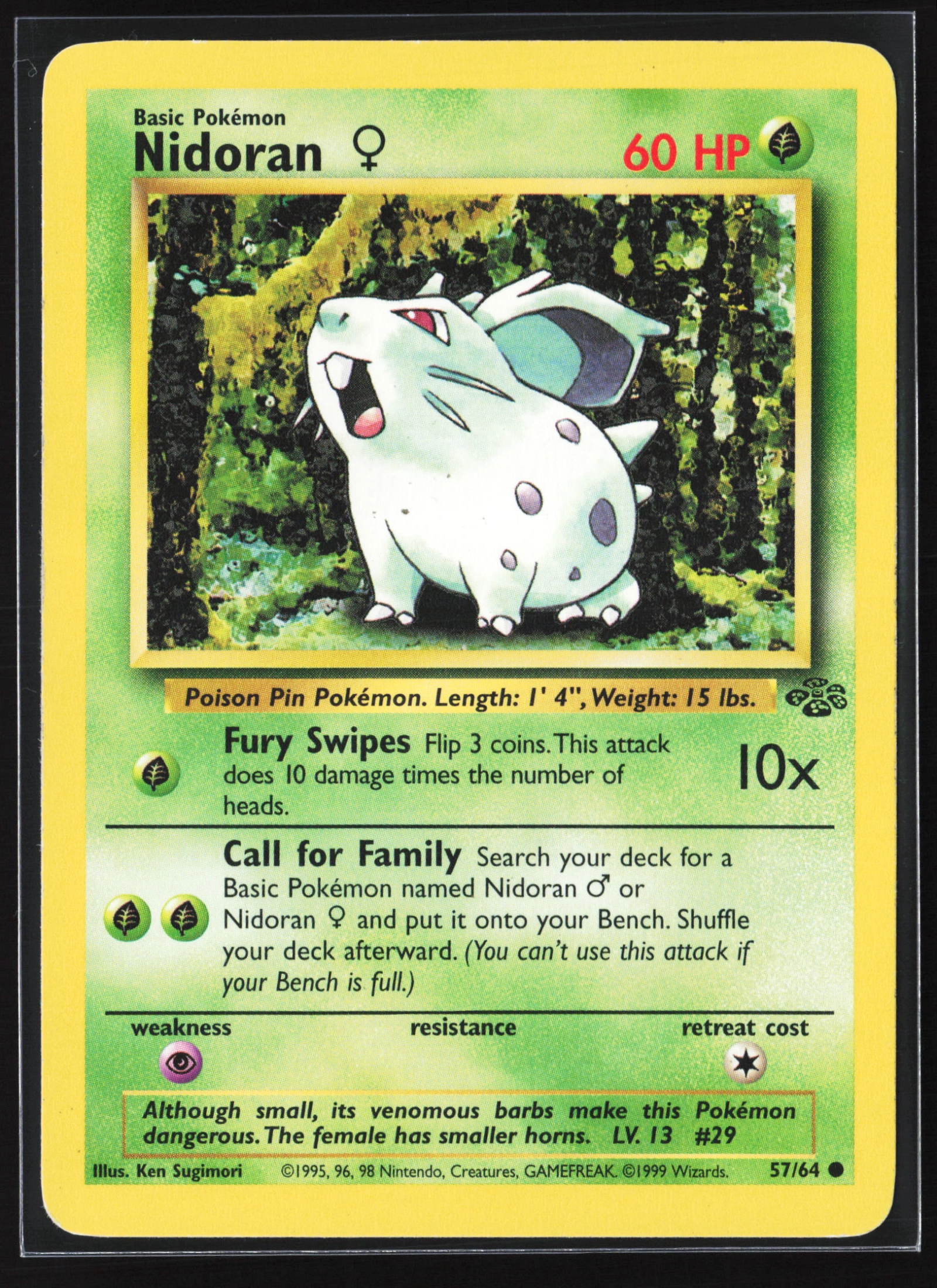 Nidoran ♀ (JU 057) — Voorkant
