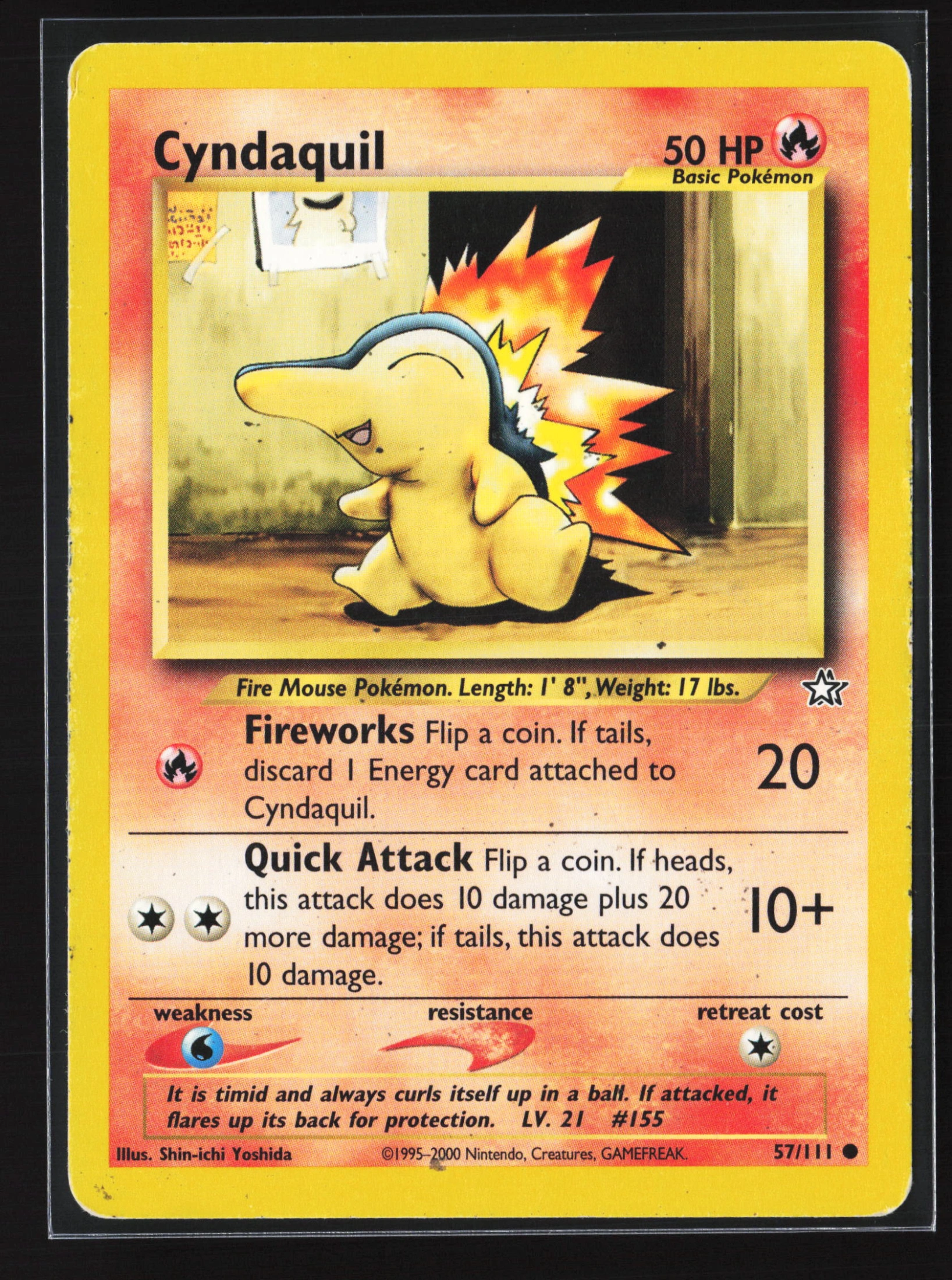 Cyndaquil (NG 057) — Voorkant