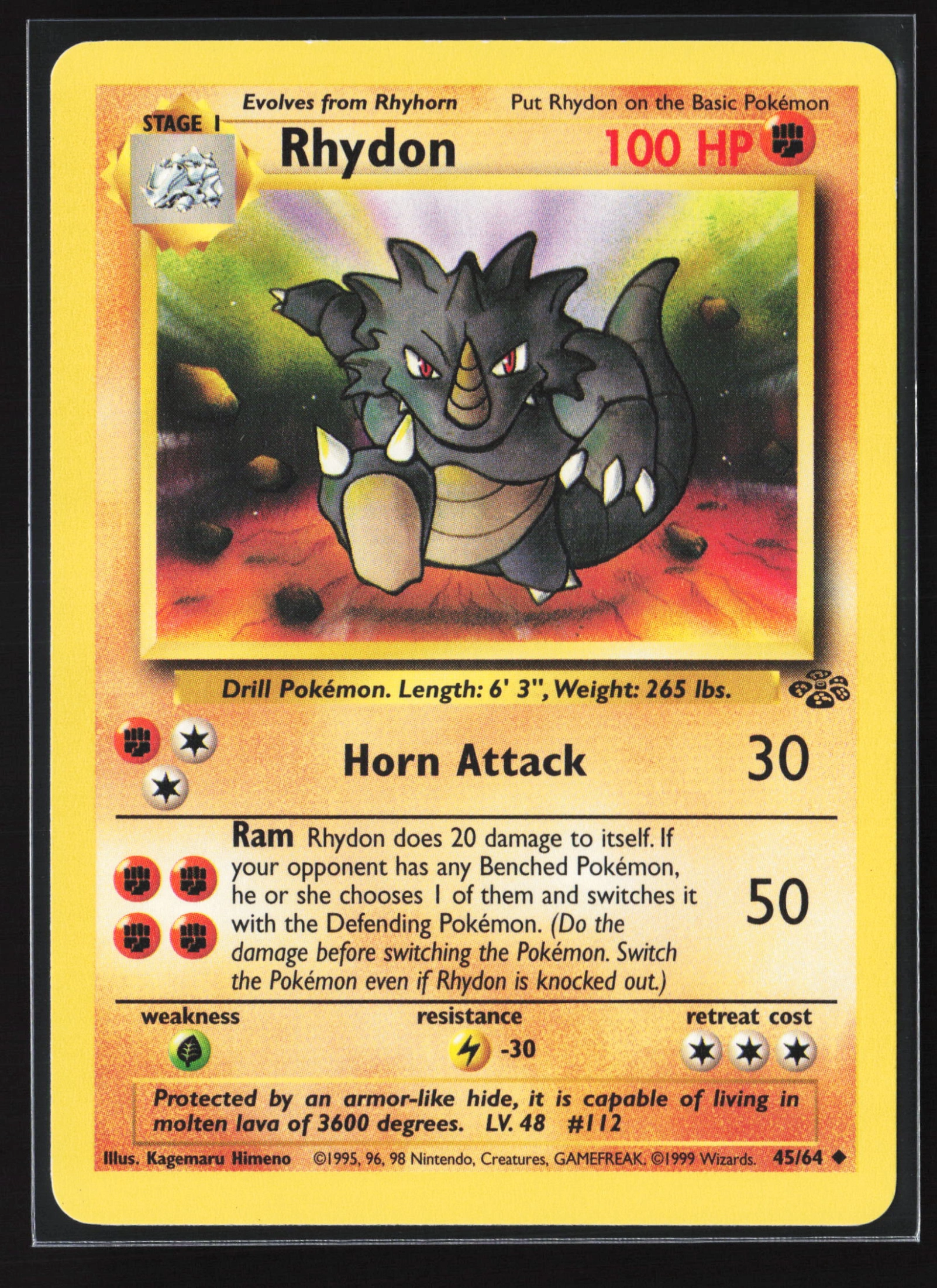 Rhydon (JU 045) — Voorkant
