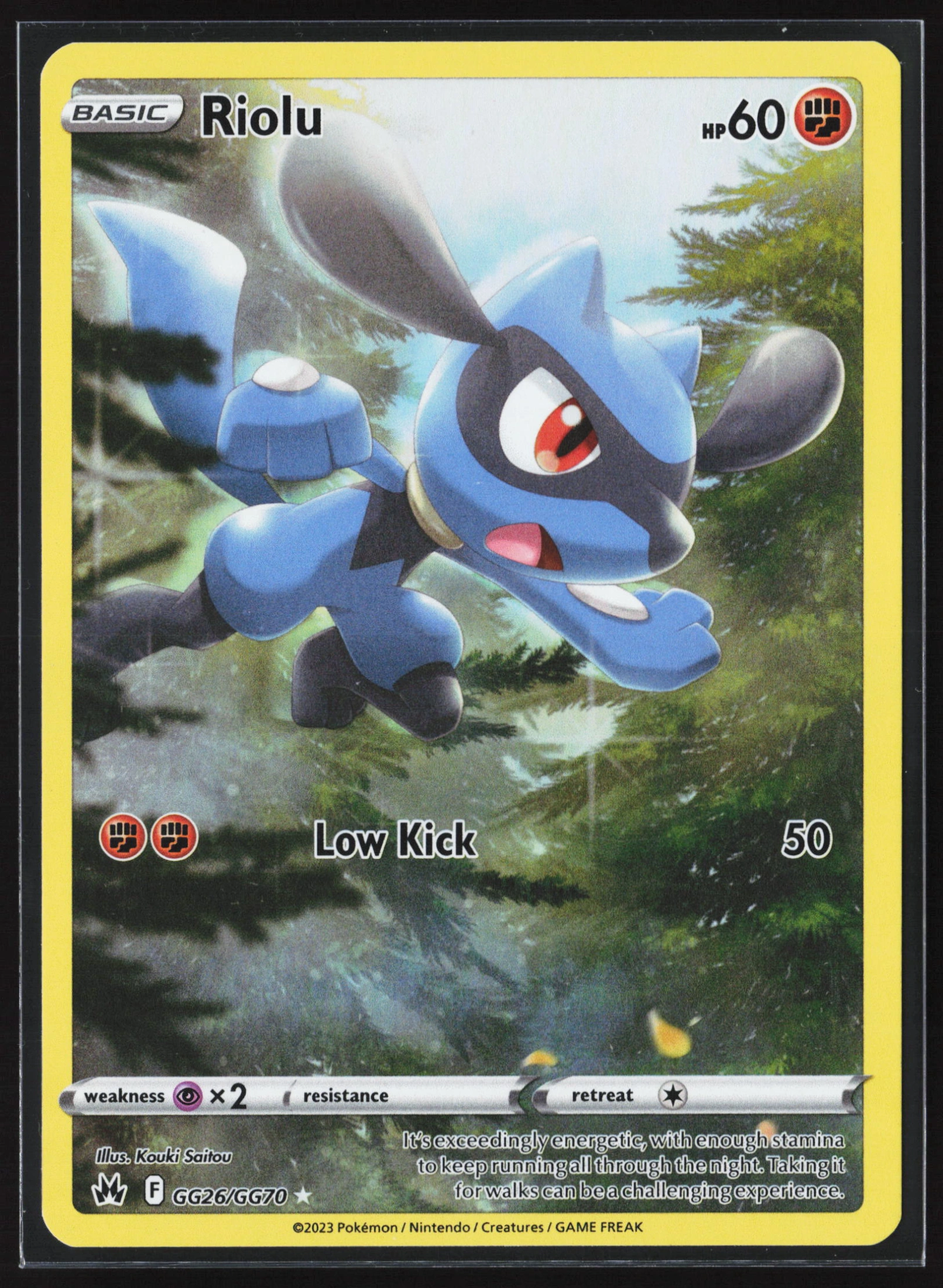 Riolu (CRZ GG26) — Voorkant