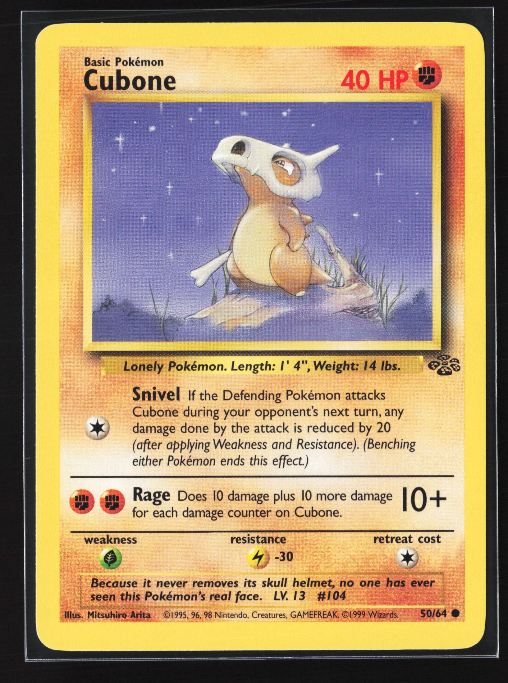 Cubone (JU 050) — Voorkant