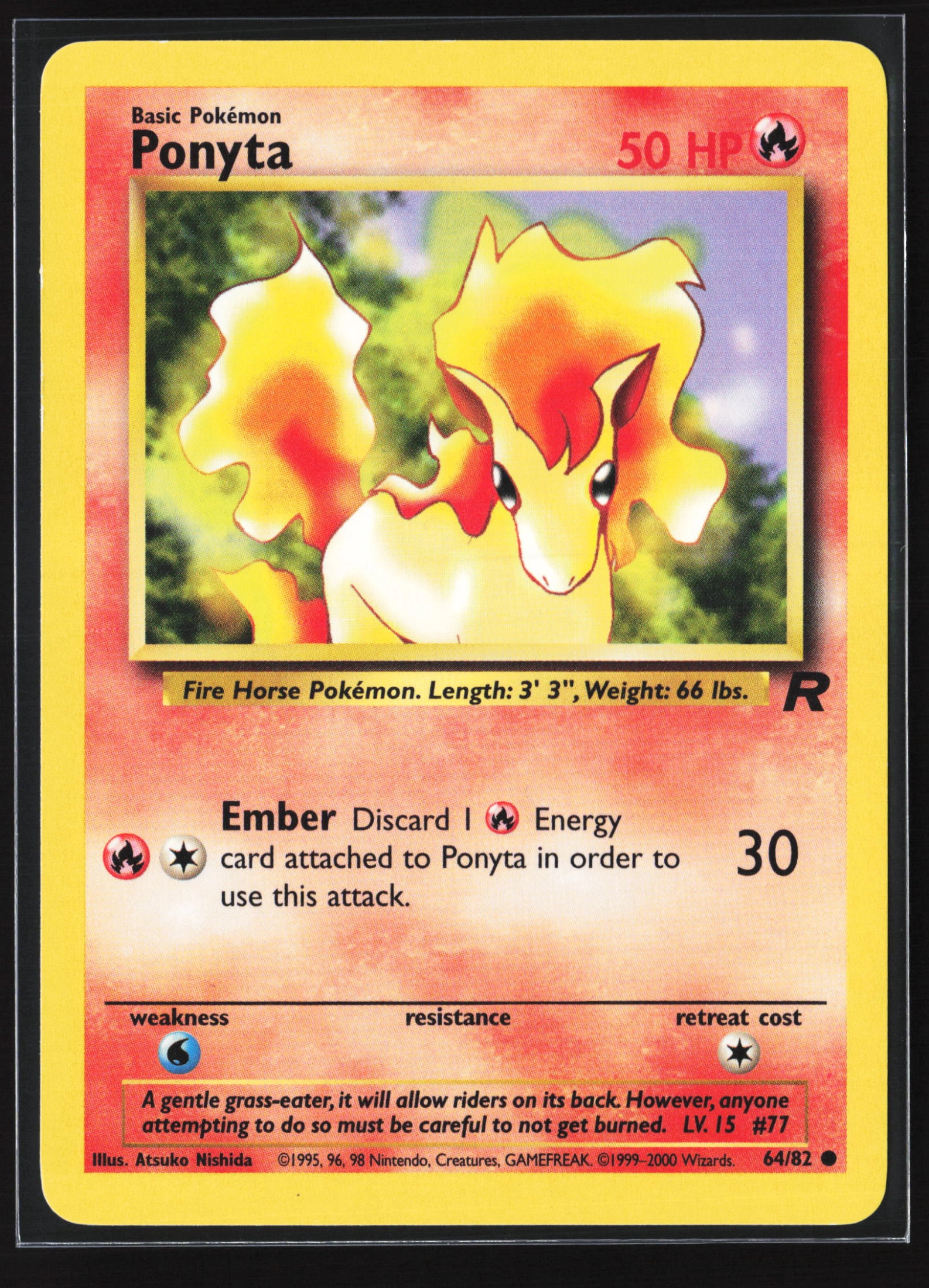 Ponyta (TR 064) — Voorkant
