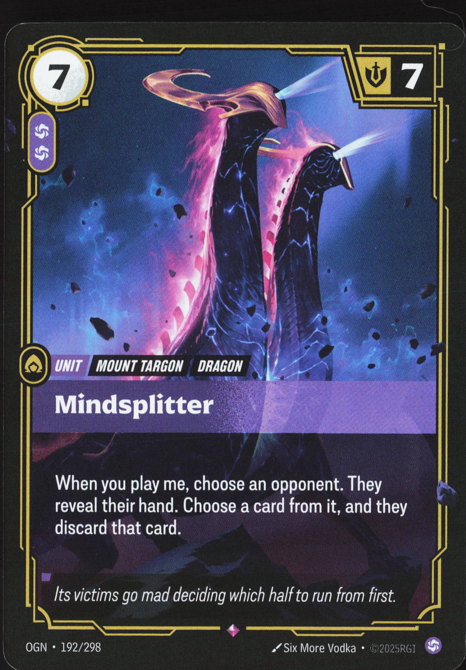 Mindsplitter (OGN 192) — Voorkant