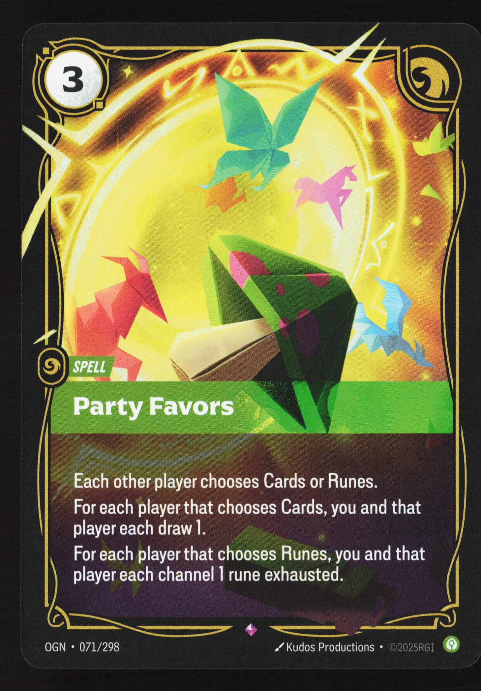 Party Favors (OGN 071) — Voorkant
