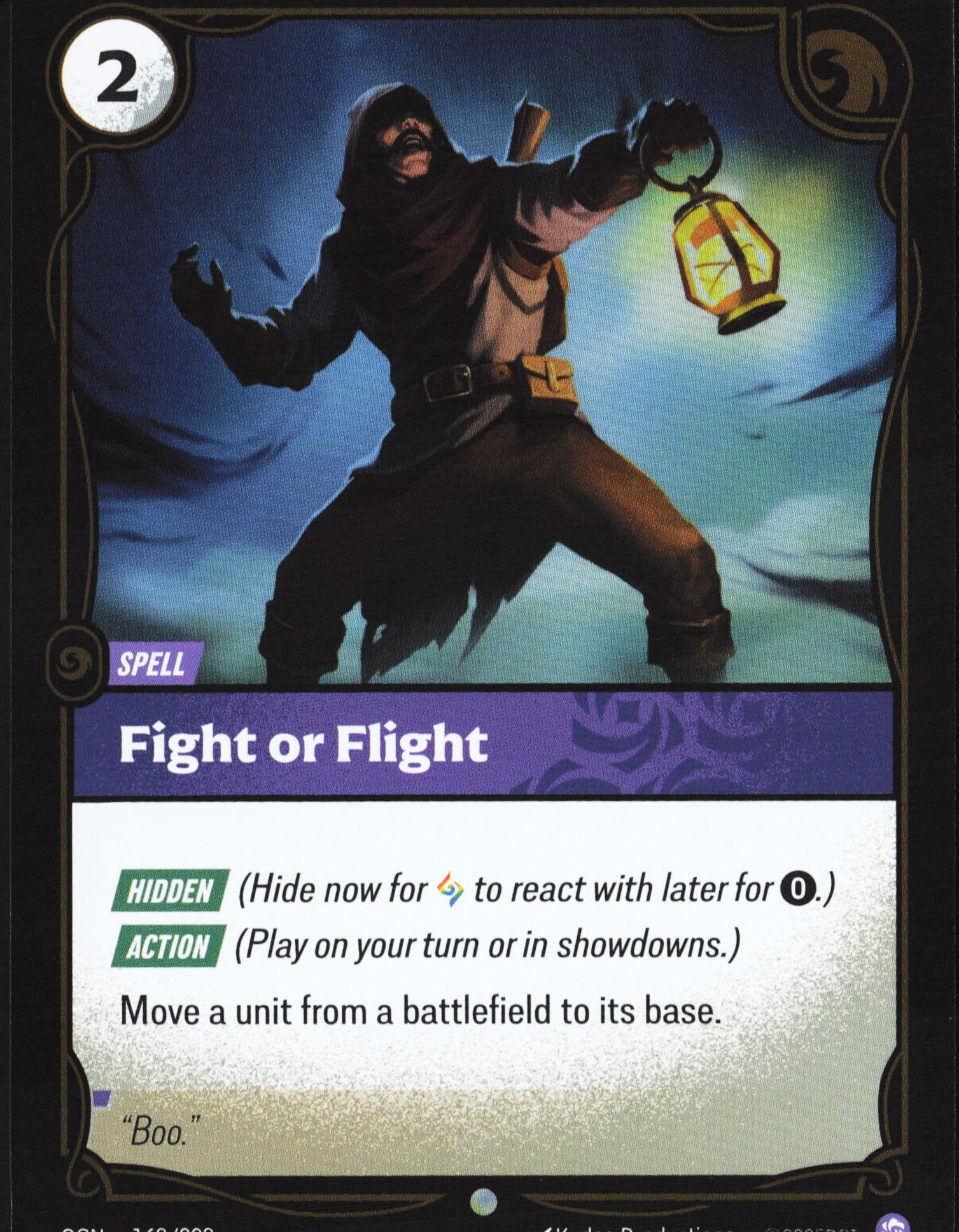 Fight Or Flight (OGN 168) — Voorkant