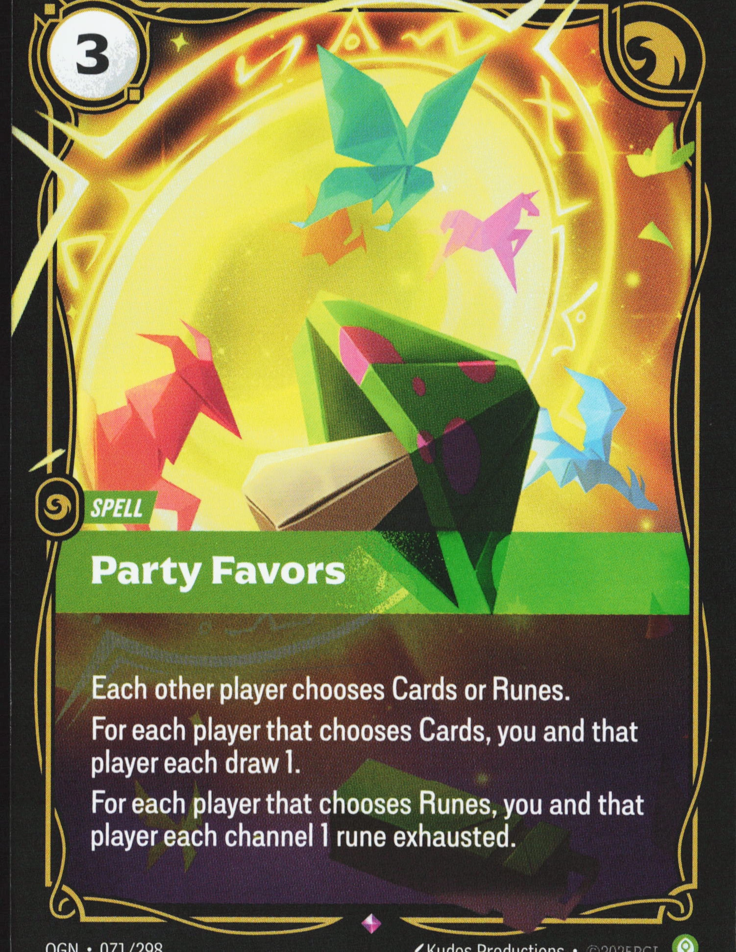Party Favors (OGN 071) — Voorkant