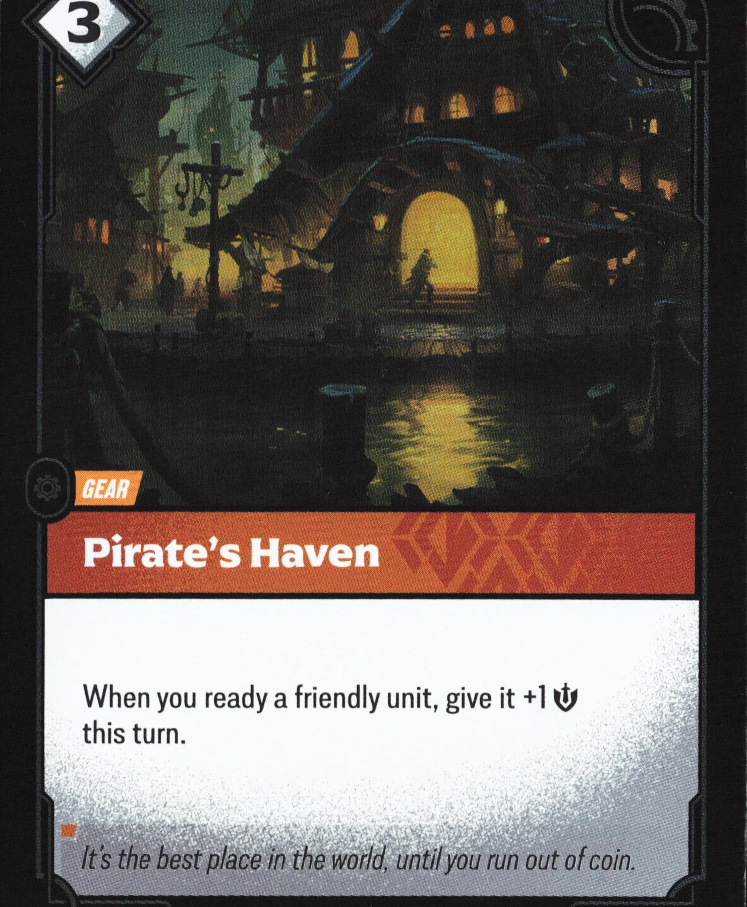 Pirate's Haven (OGN 143) — Voorkant