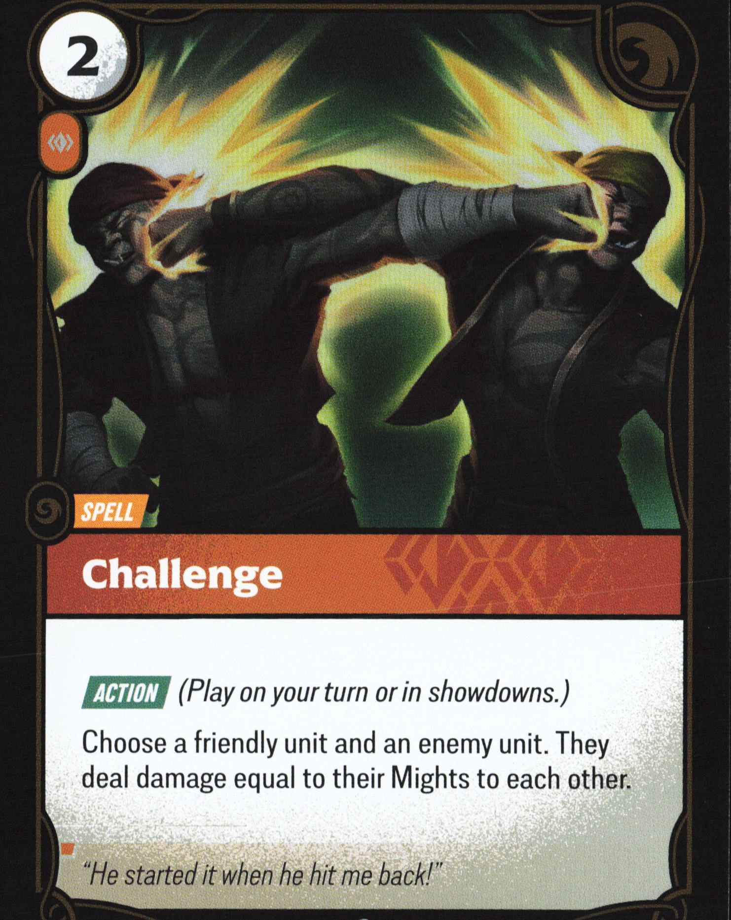 Challenge (OGN 128) — Voorkant