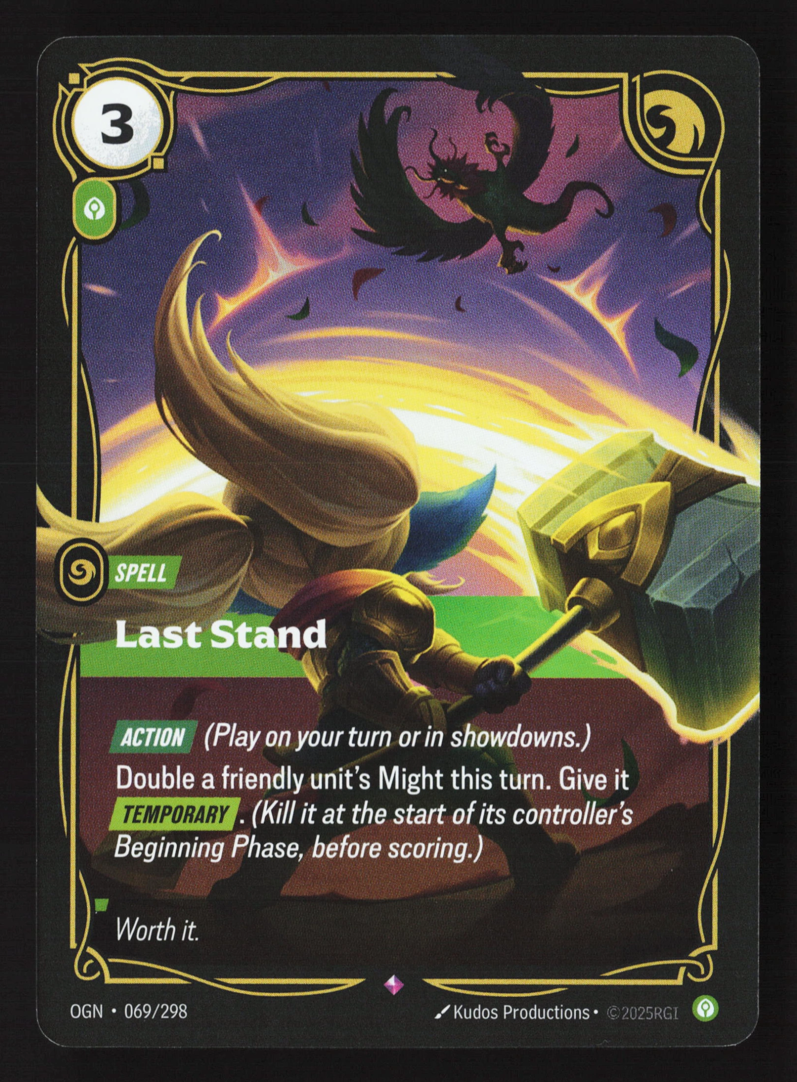Last Stand (OGN 069) — Voorkant