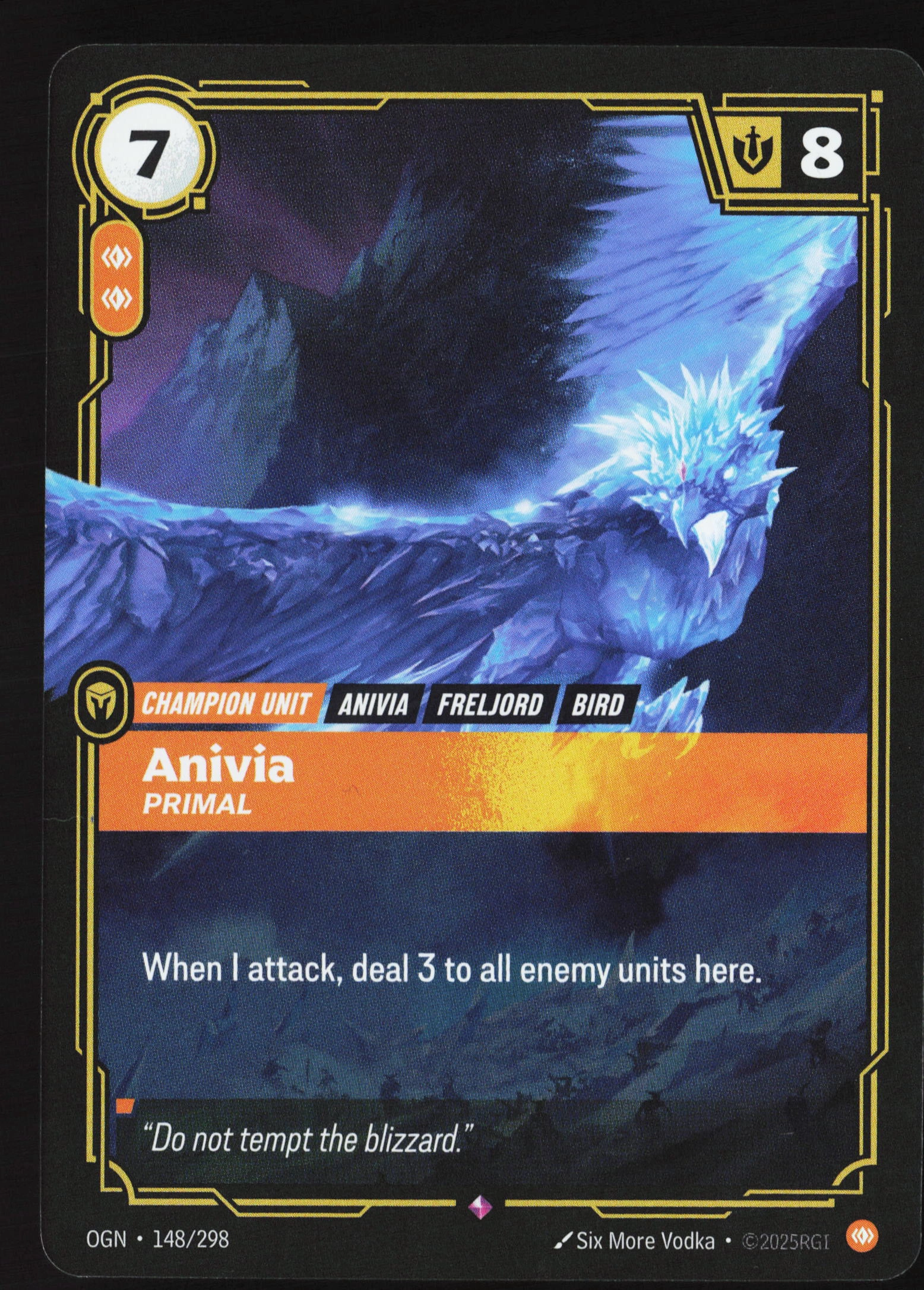 Anivia, Primal (OGN 148) — Voorkant