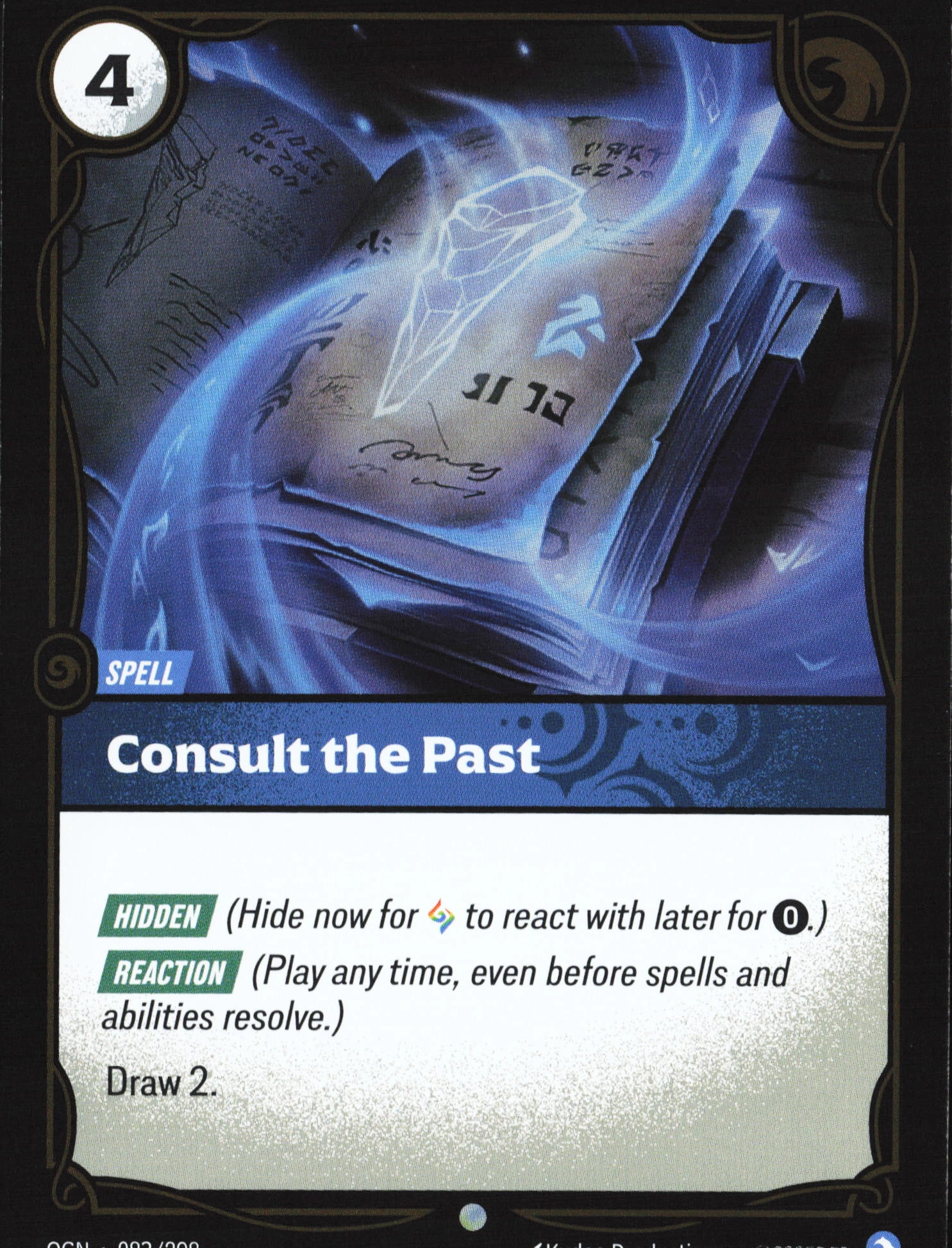 Consult The Past (OGN 083) — Voorkant
