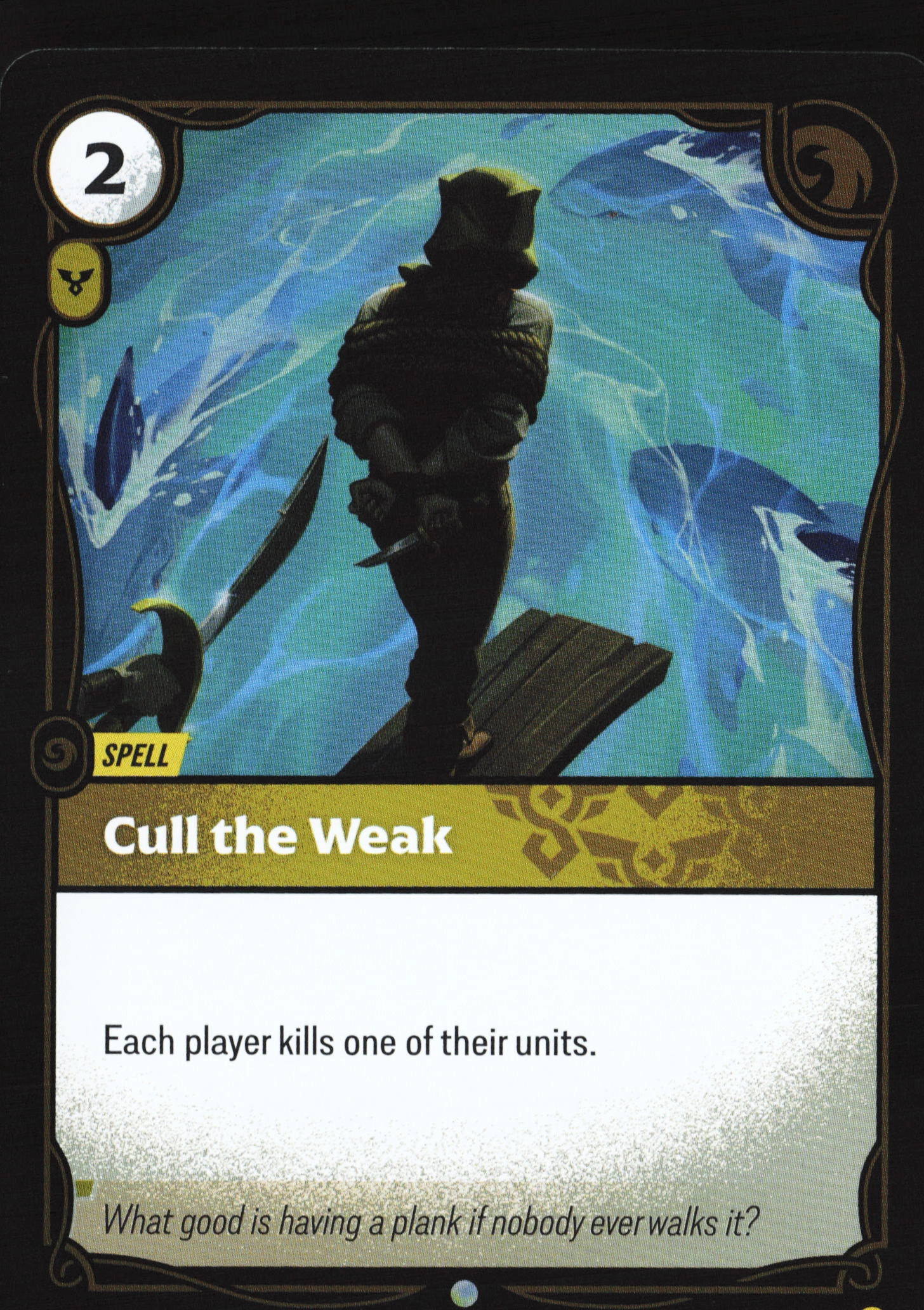 Cull The Weak (OGN 209) — Voorkant