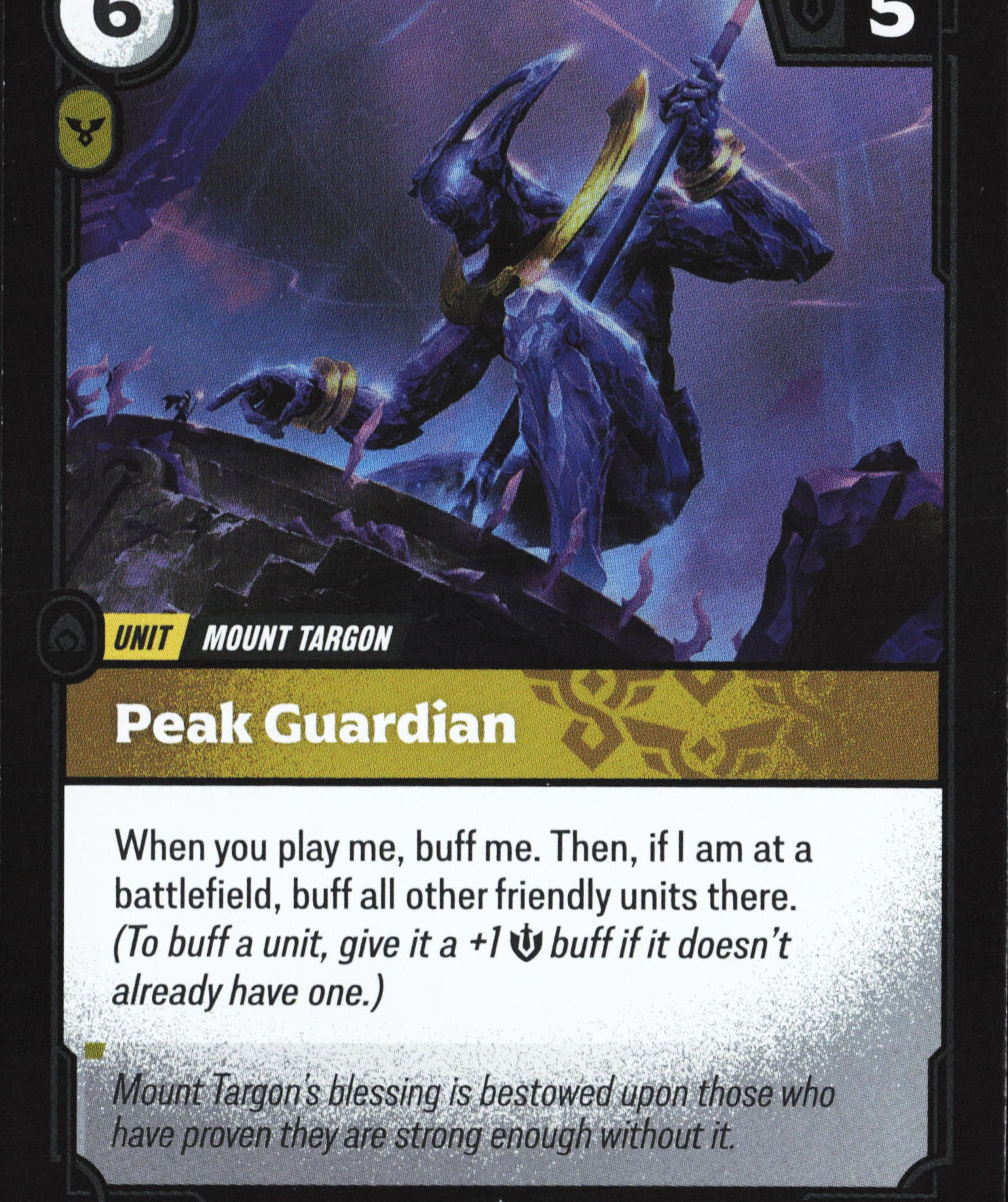 Peak Guardian (OGN 223) — Voorkant
