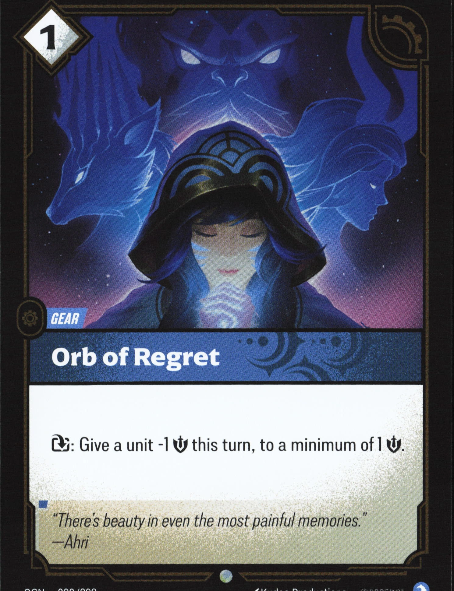 Orb Of Regret (OGN 090) — Voorkant