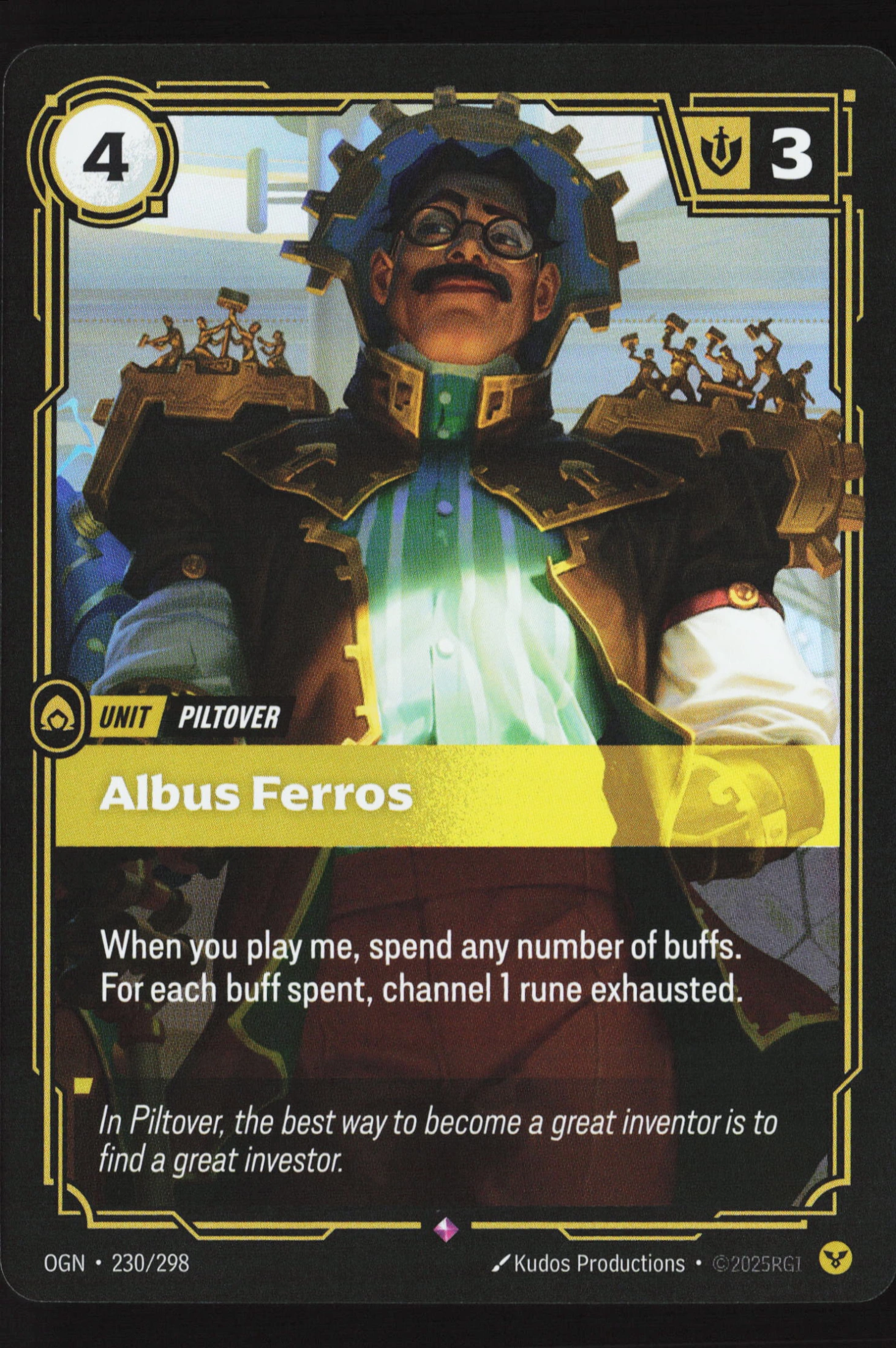 Albus Ferros (OGN 230) — Voorkant