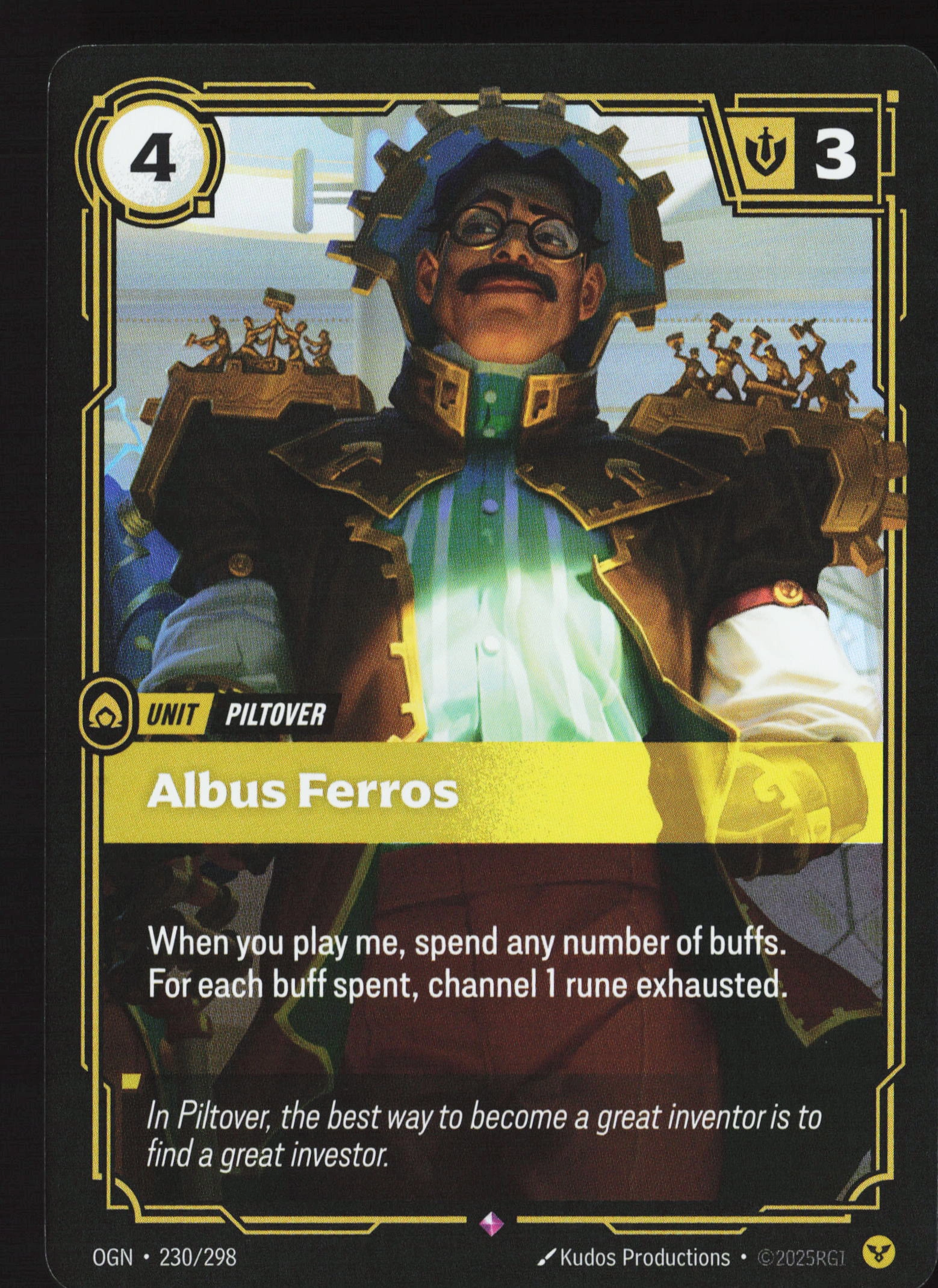 Albus Ferros (OGN 230) — Voorkant