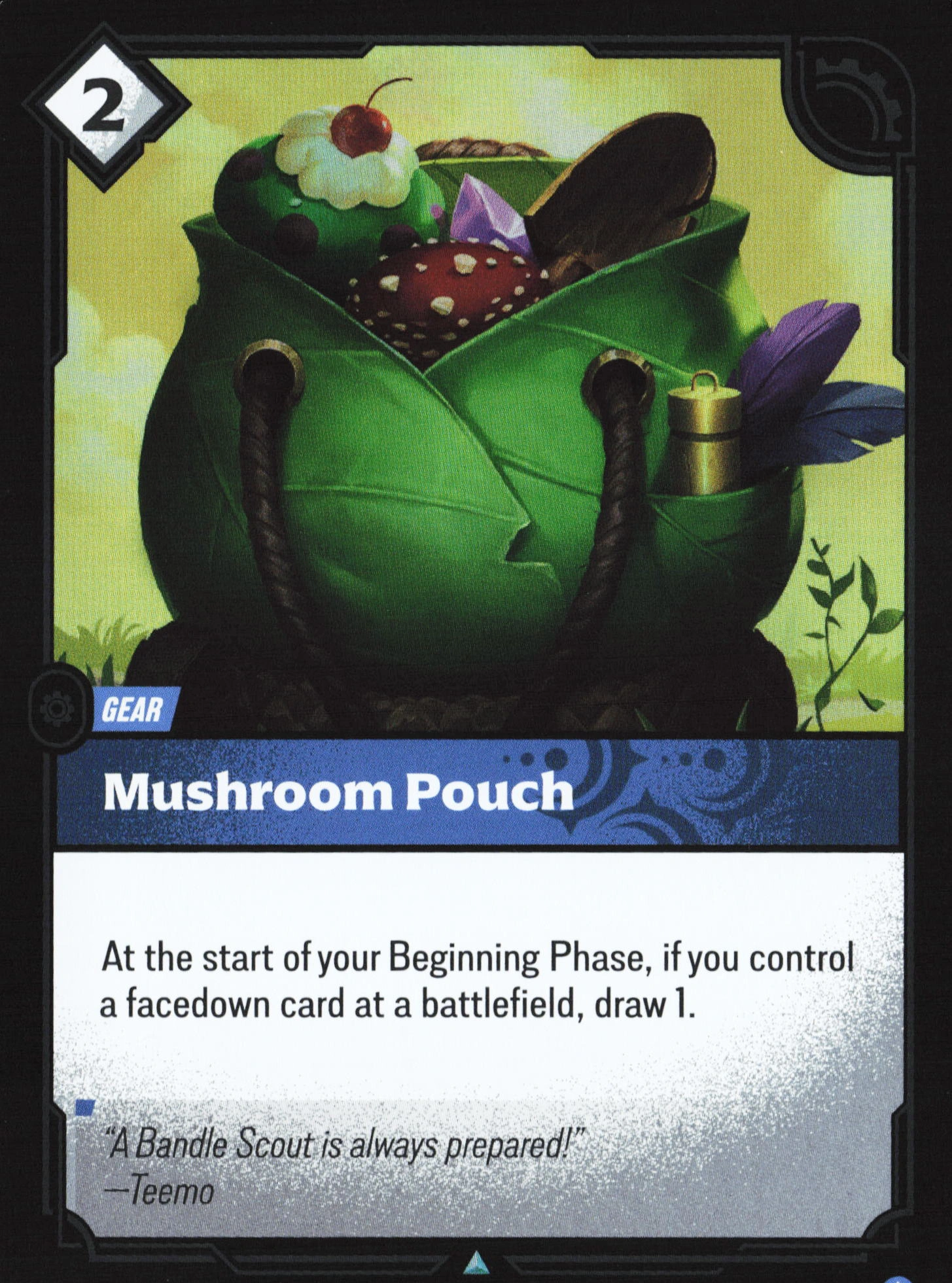 Mushroom Pouch (OGN 101) — Voorkant