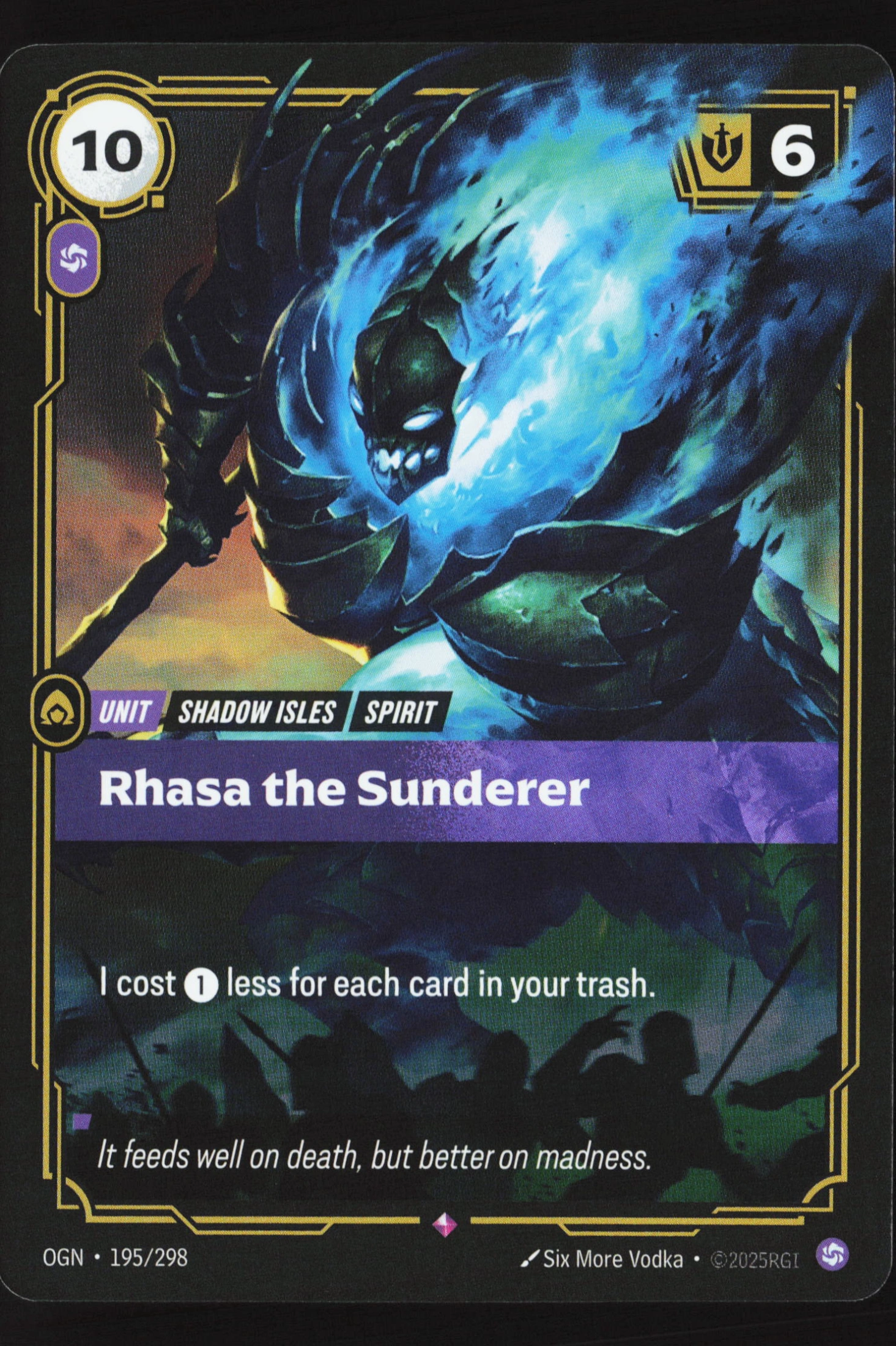 Rhasa The Sunderer (OGN 195) — Voorkant