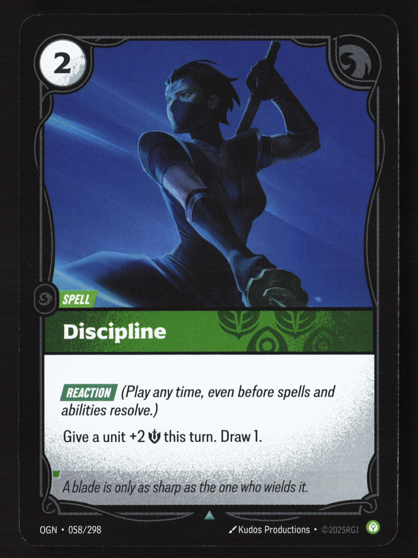 Discipline (OGN 058) — Voorkant