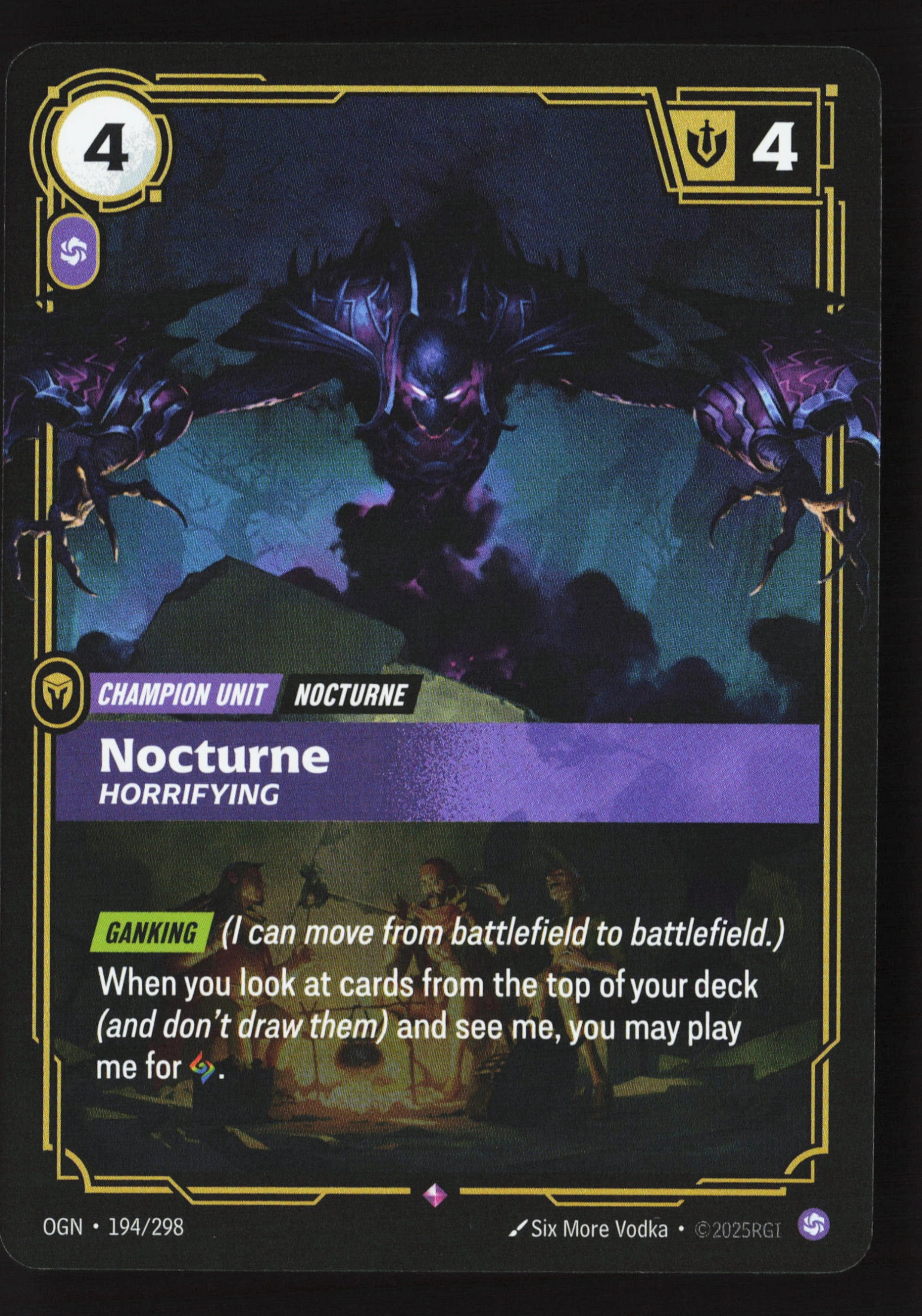 Nocturne, Horrifying (OGN 194) — Voorkant
