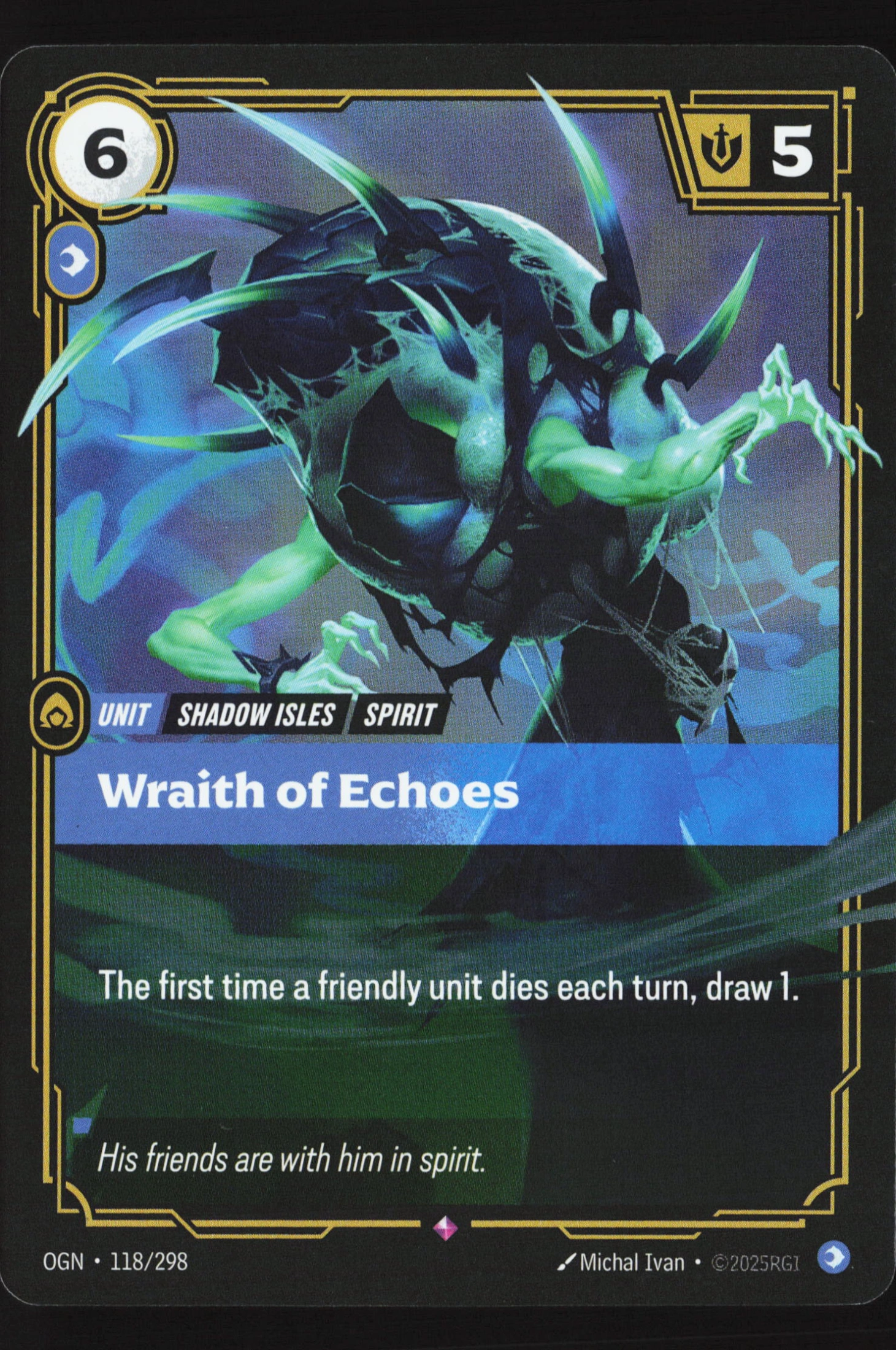 Wraith Of Echoes (OGN 118) — Voorkant