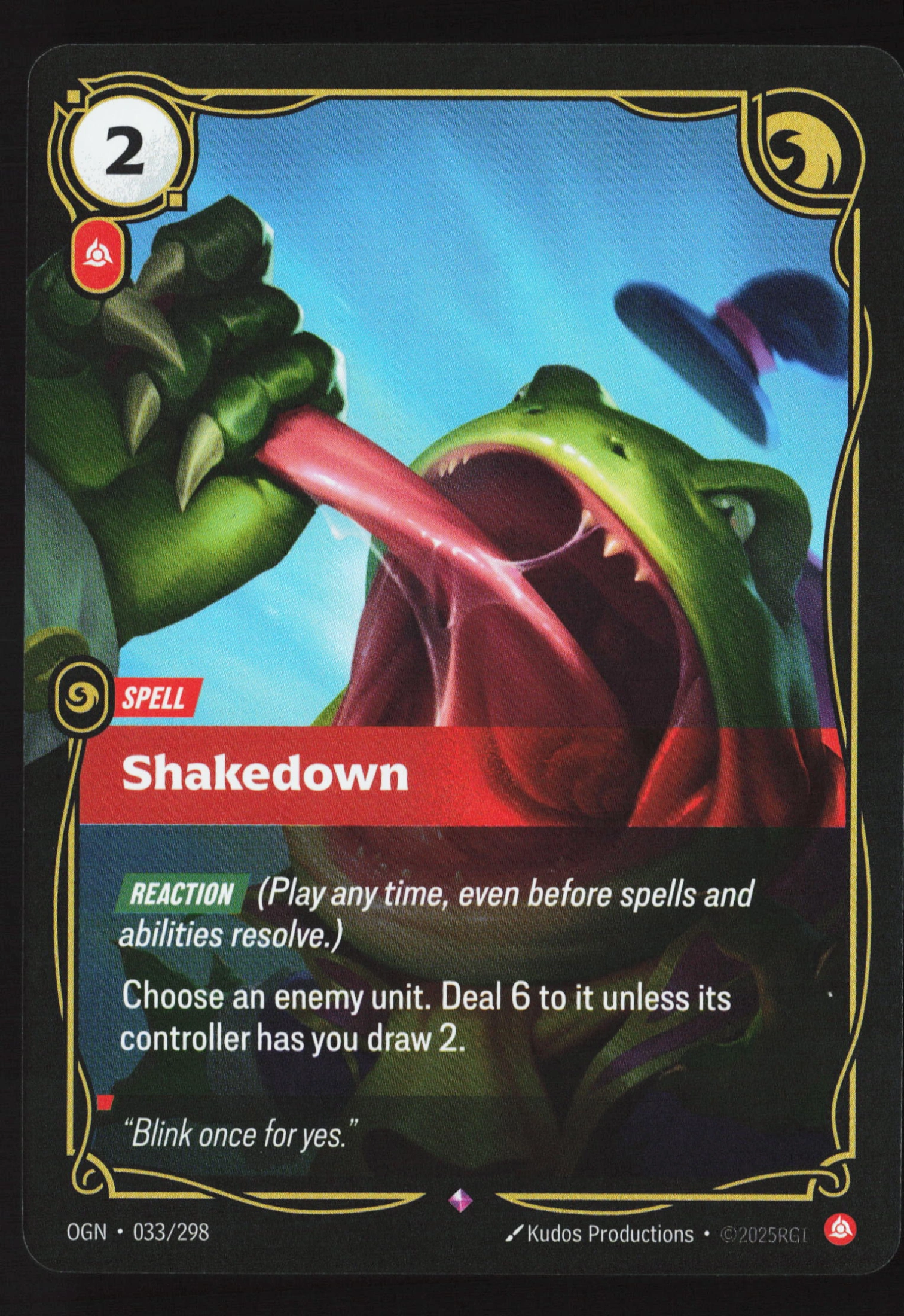 Shakedown (OGN 033) — Voorkant