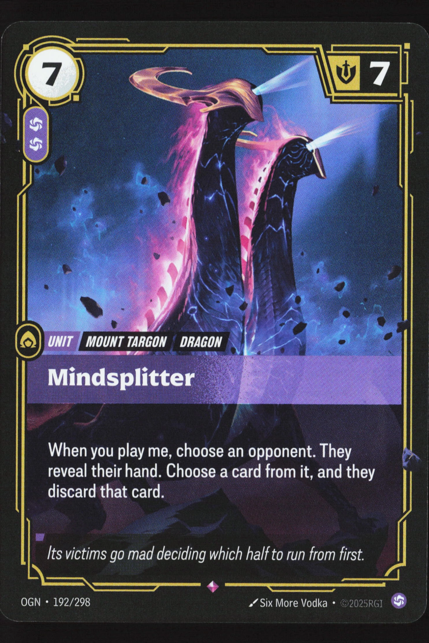 Mindsplitter (OGN 192) — Voorkant