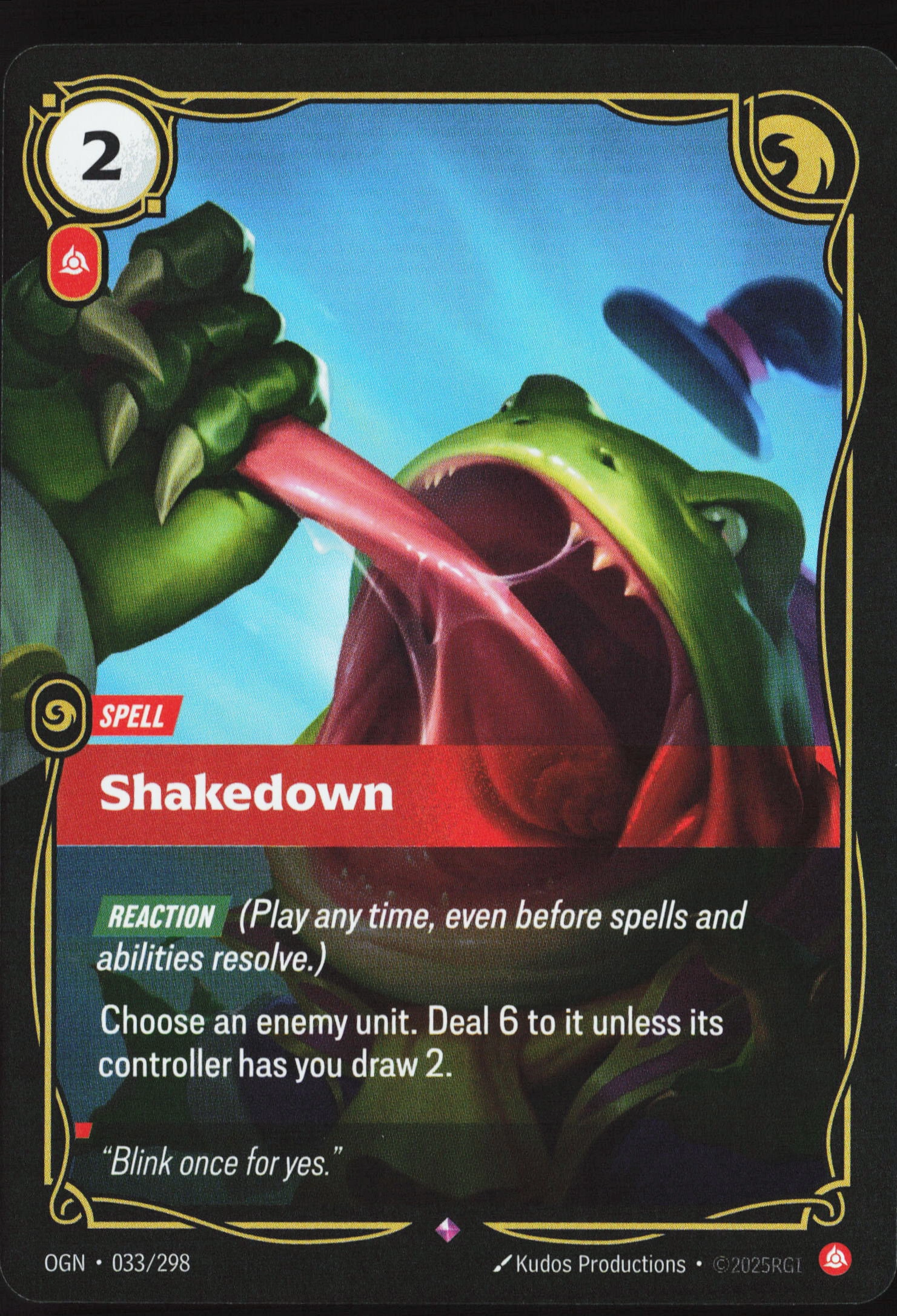 Shakedown (OGN 033) — Voorkant