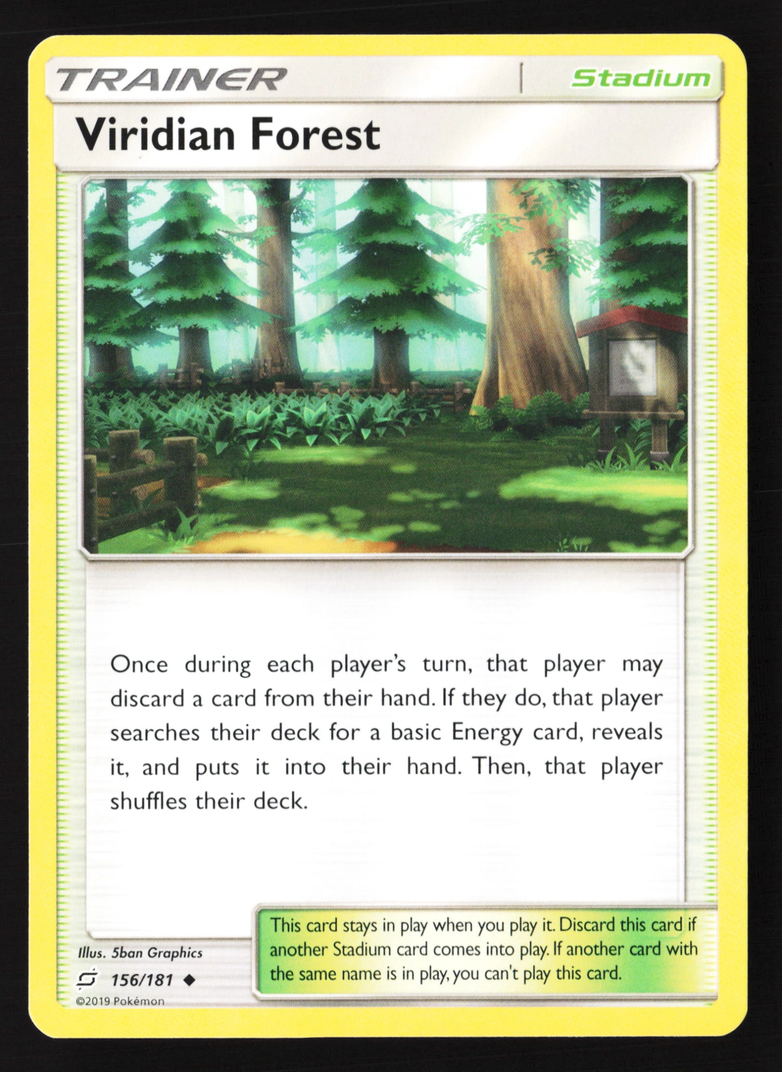 Viridian Forest (TEU 156) — Voorkant