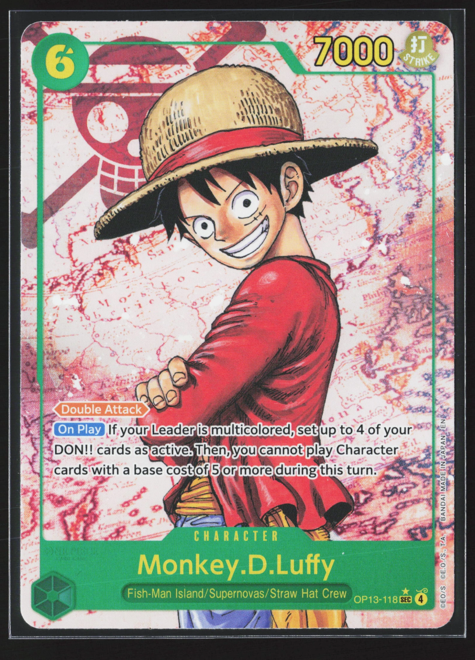 Monkey.D.Luffy (OP13-118) — Voorkant