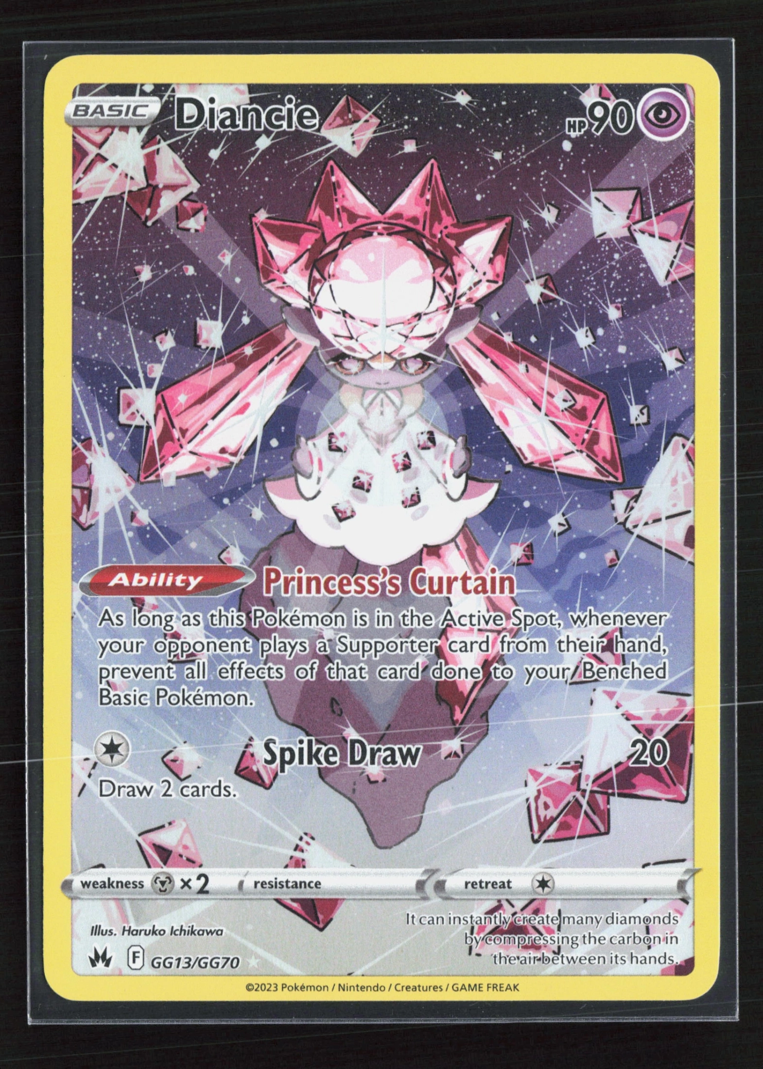 Diancie (CRZ GG13) — Voorkant