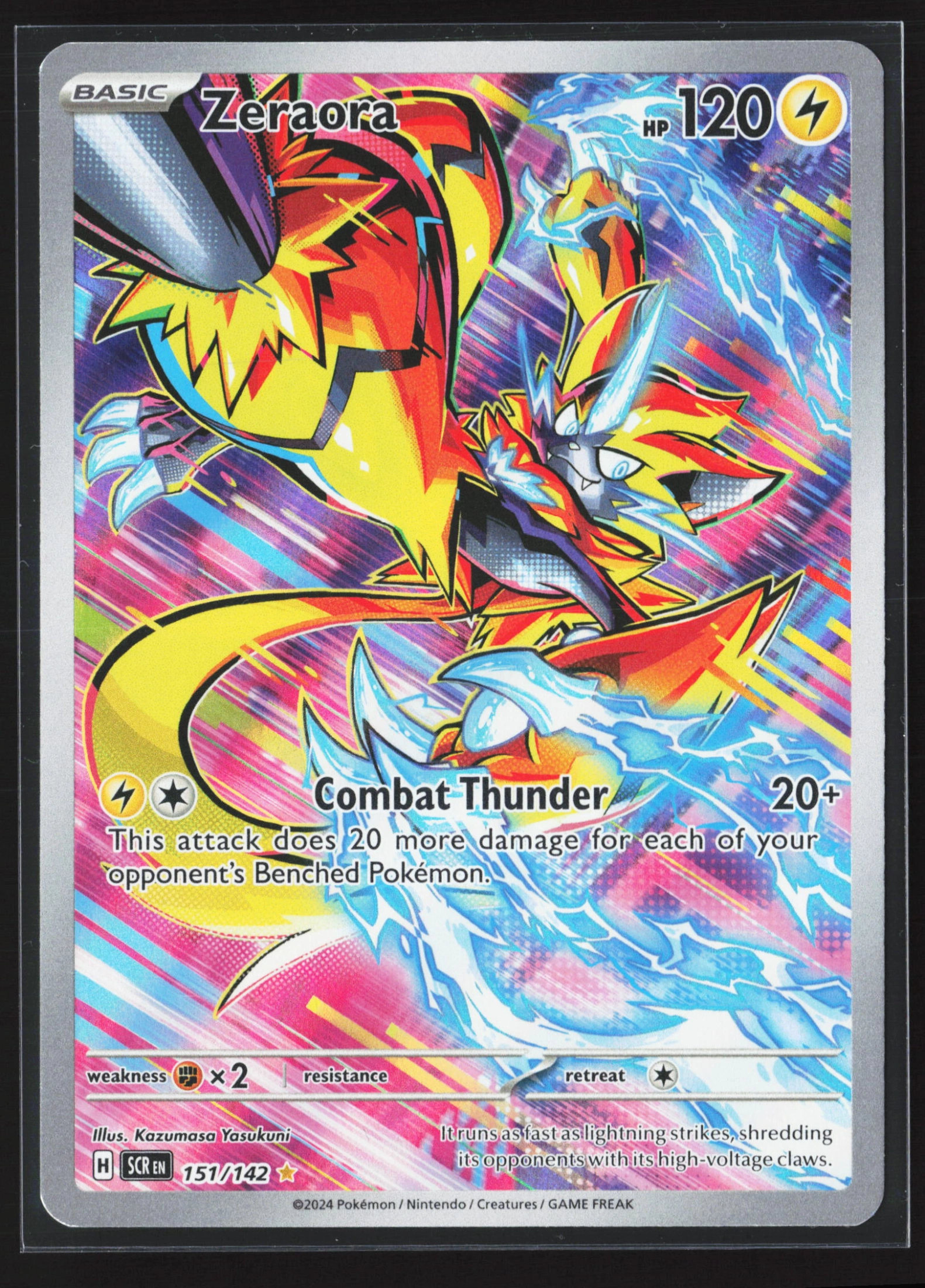 Zeraora (SCR 151) — Voorkant