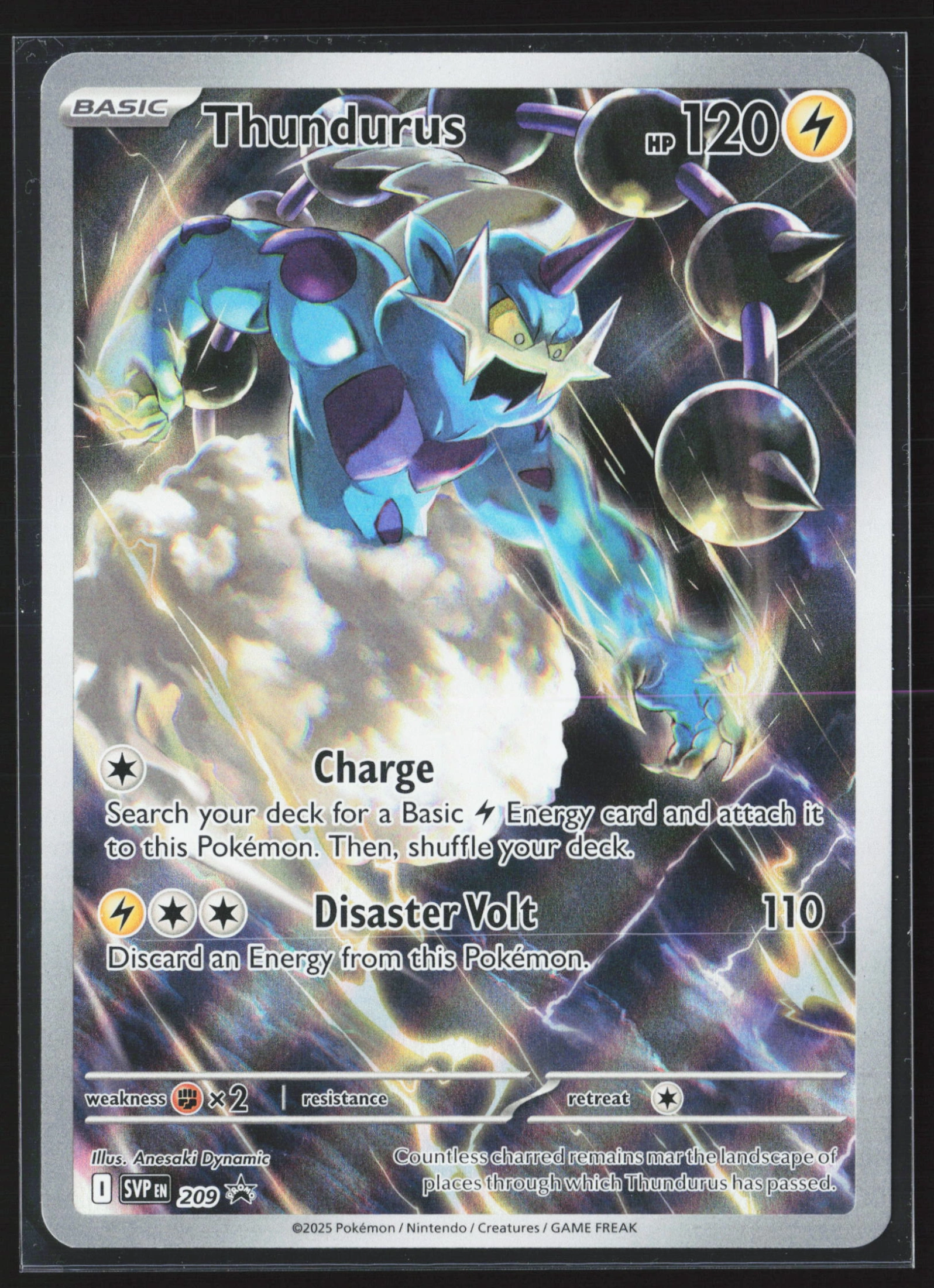 Thundurus (SVP 209) — Voorkant