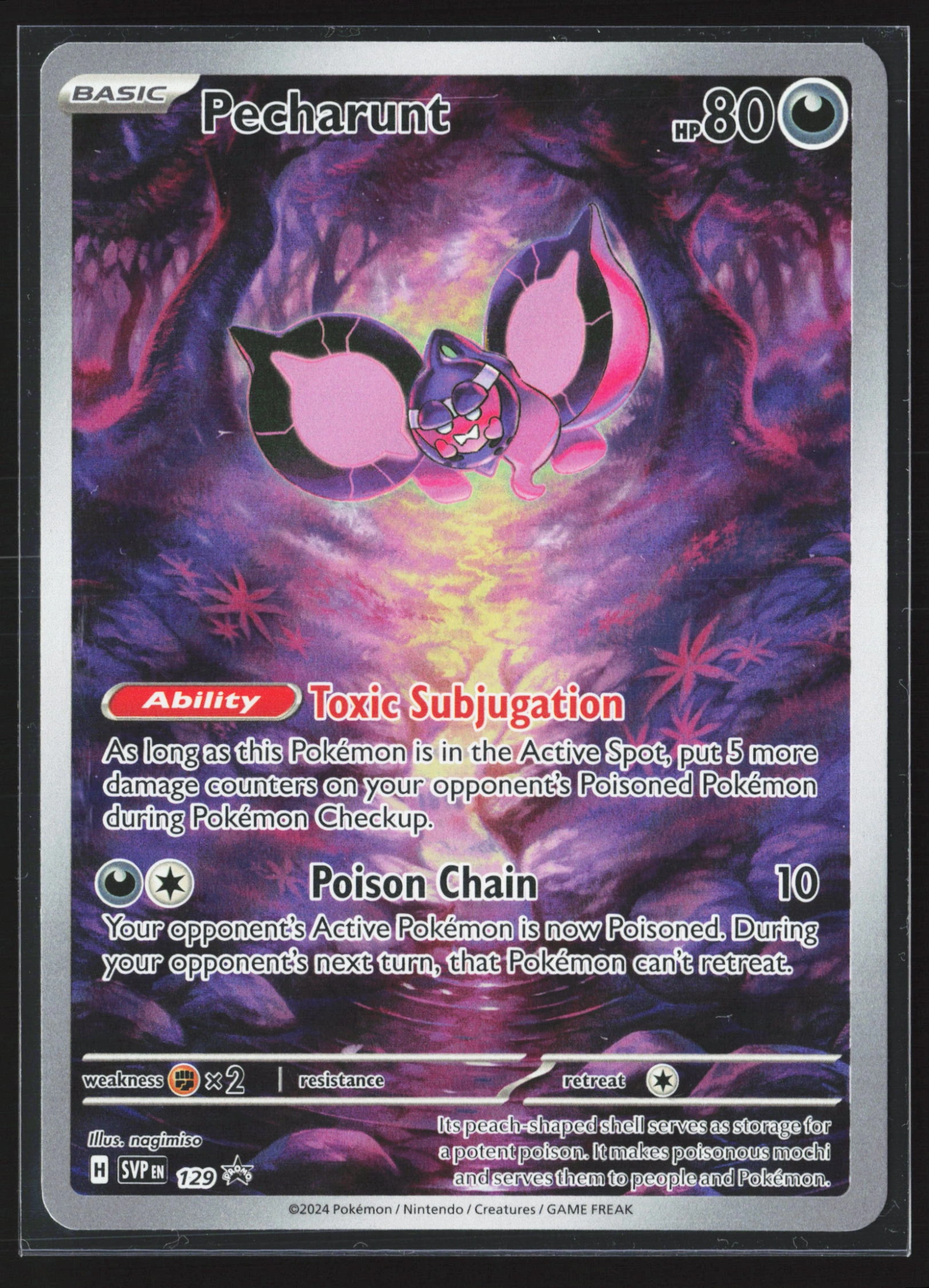 Pecharunt (SVP 129) — Voorkant
