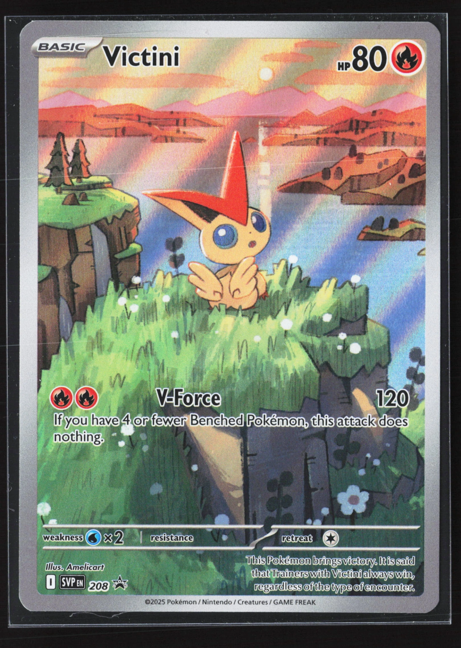 Victini (SVP 208) — Voorkant