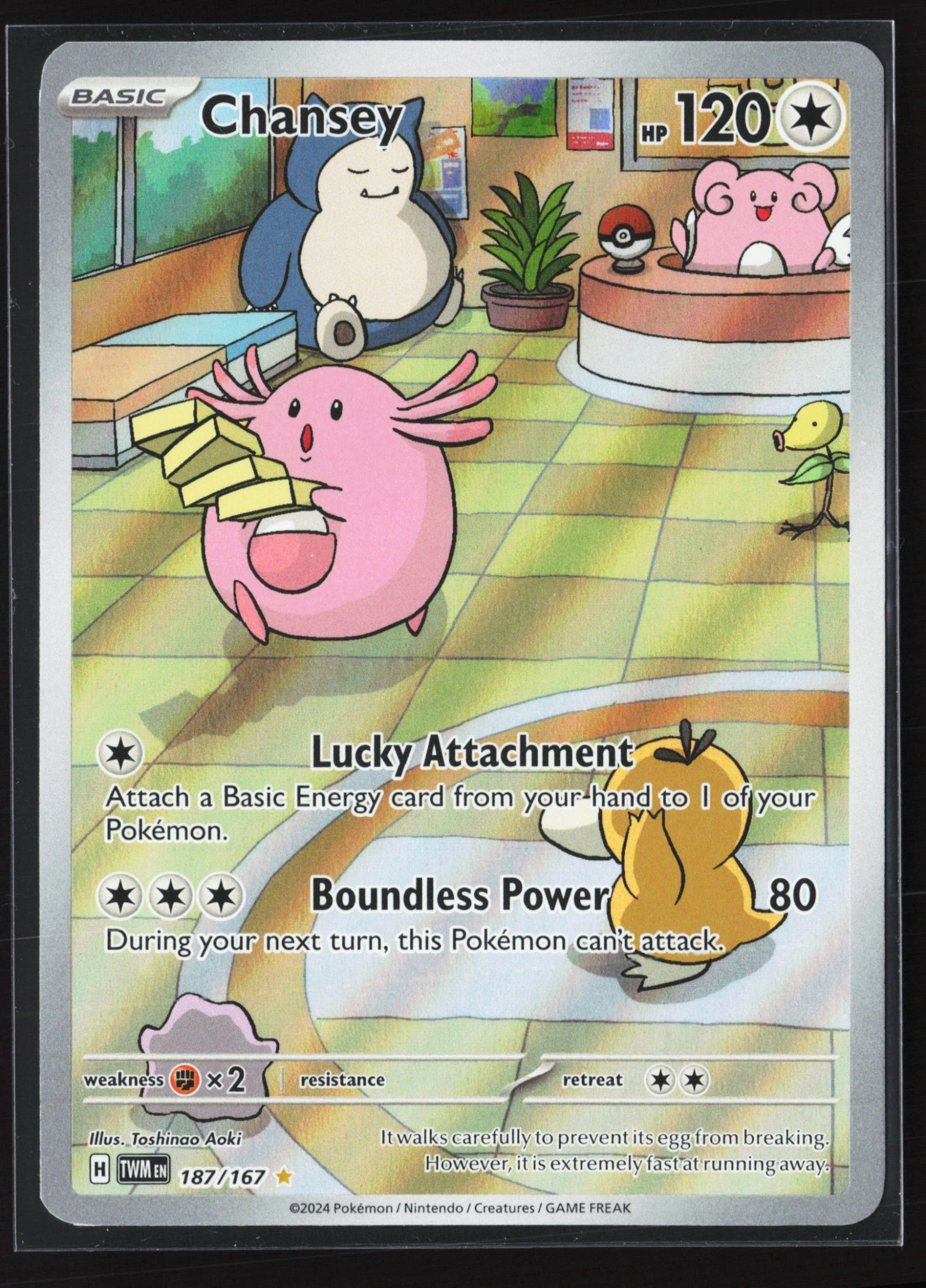 Chansey (TWM 187) — Voorkant