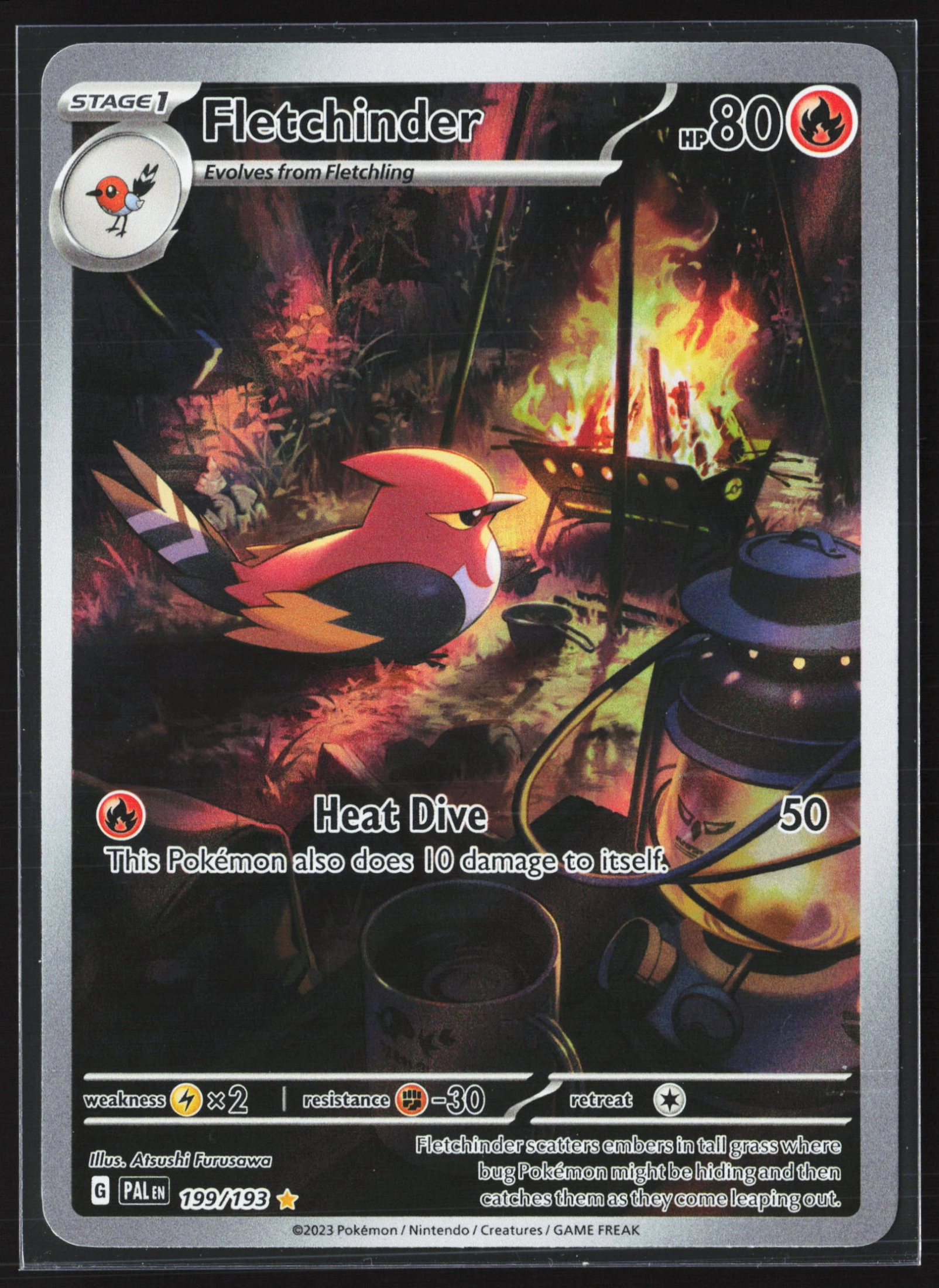 Fletchinder (PAL 199) — Voorkant