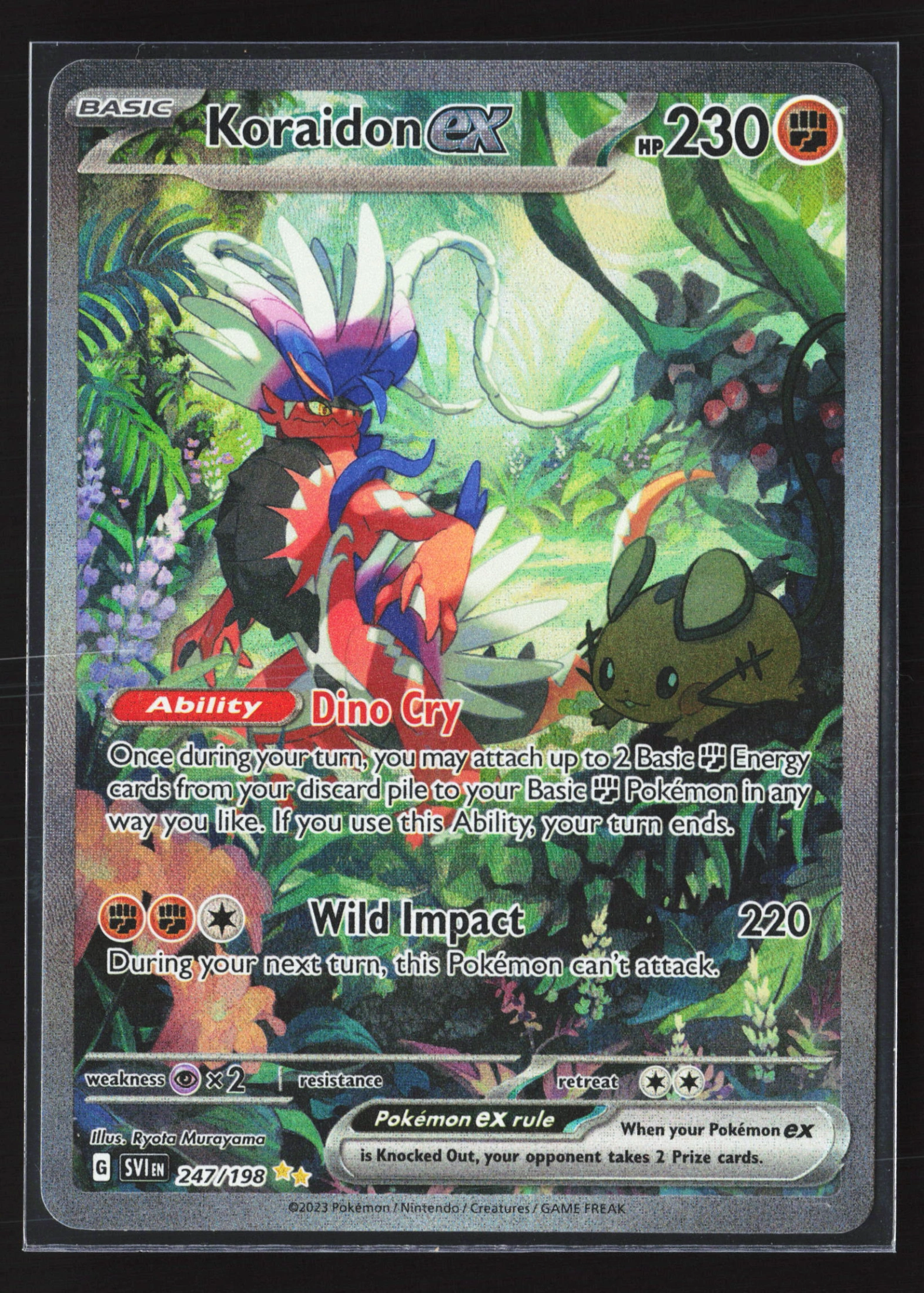 Koraidon ex (SVI 247) — Voorkant