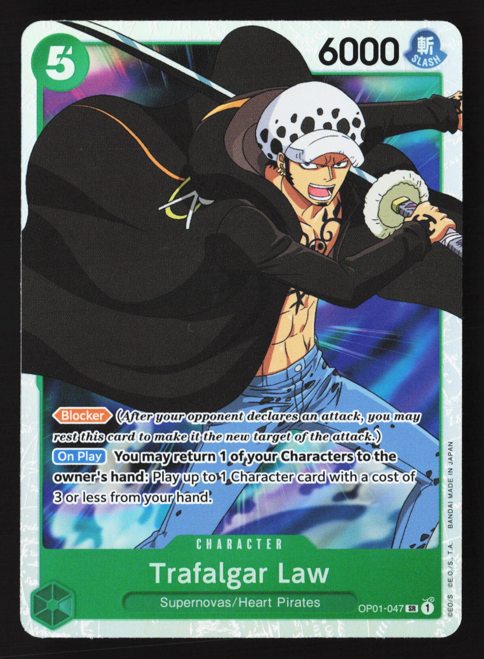 Trafalgar Law (OP01-047) — Voorkant