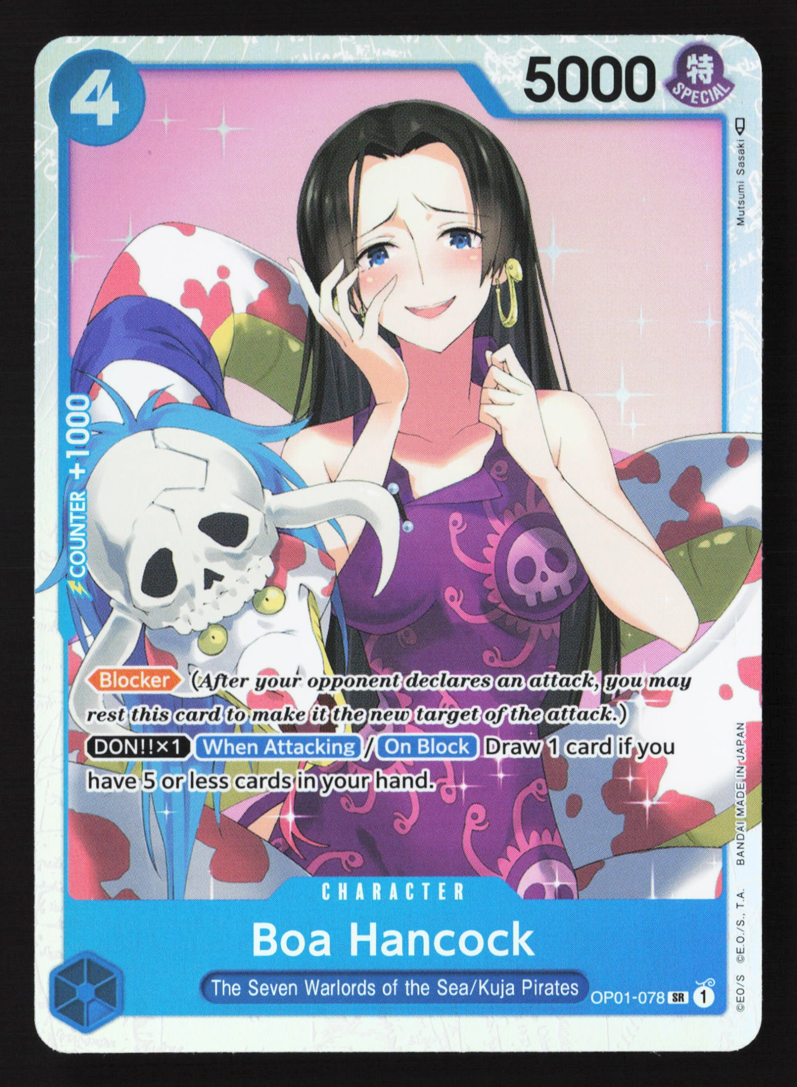 Boa Hancock (OP01-078) — Voorkant