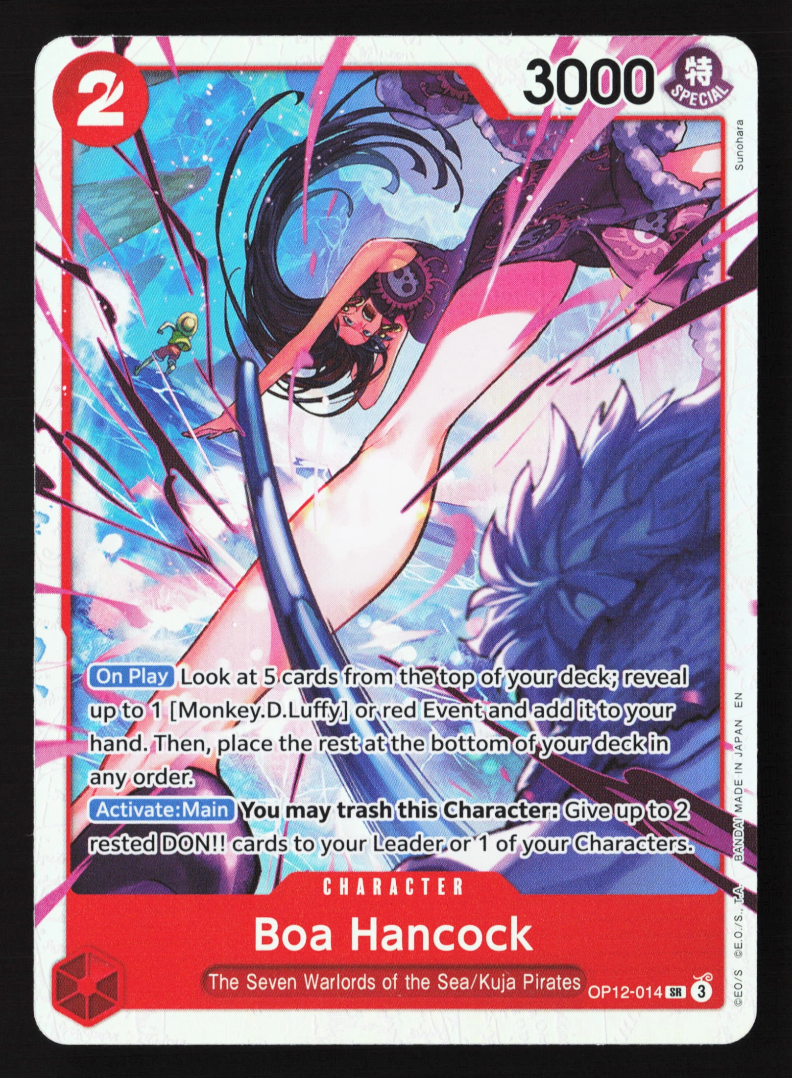 Boa Hancock (OP12-014) — Voorkant