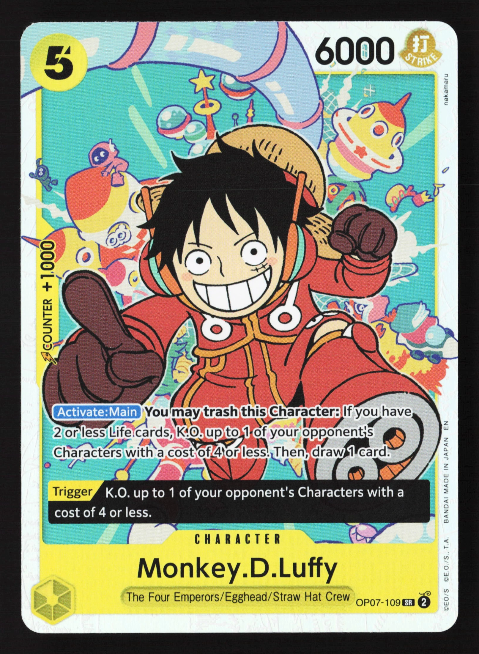 Monkey.D.Luffy (OP07-109) — Voorkant