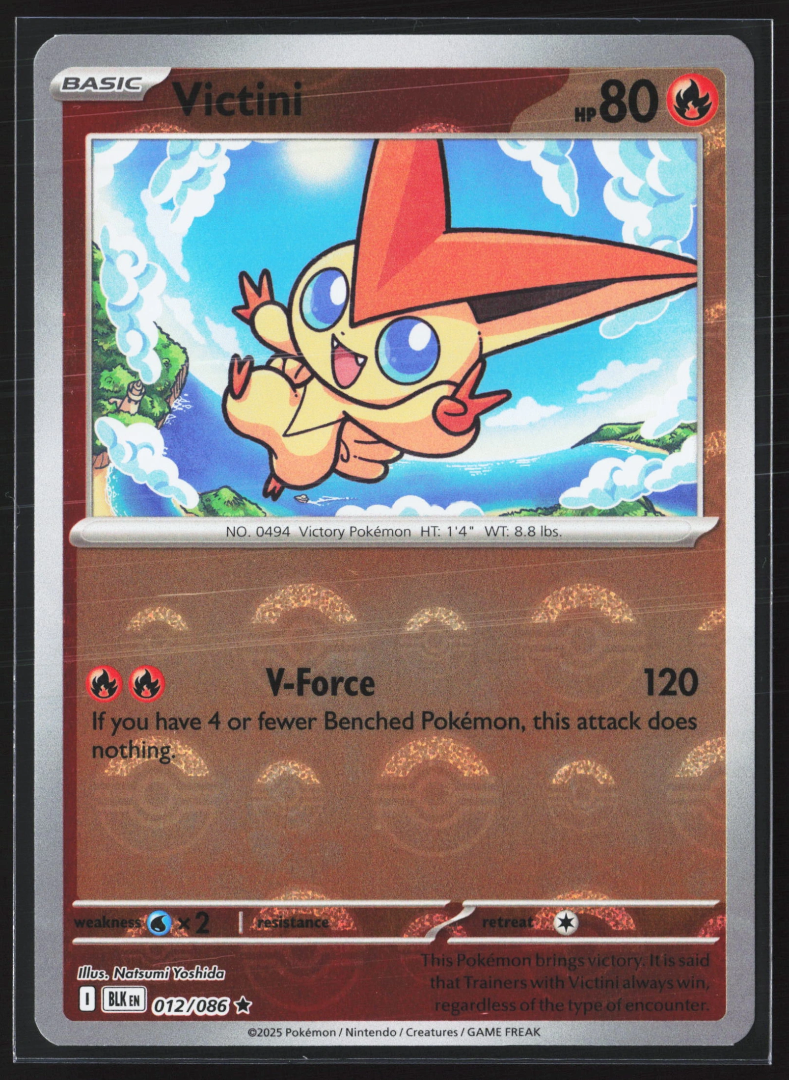 Victini (BLK 012) — Voorkant