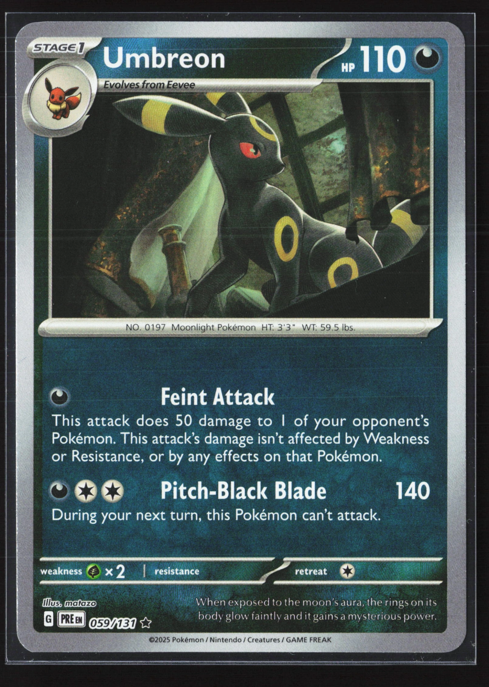 Umbreon (PRE 059) — Voorkant